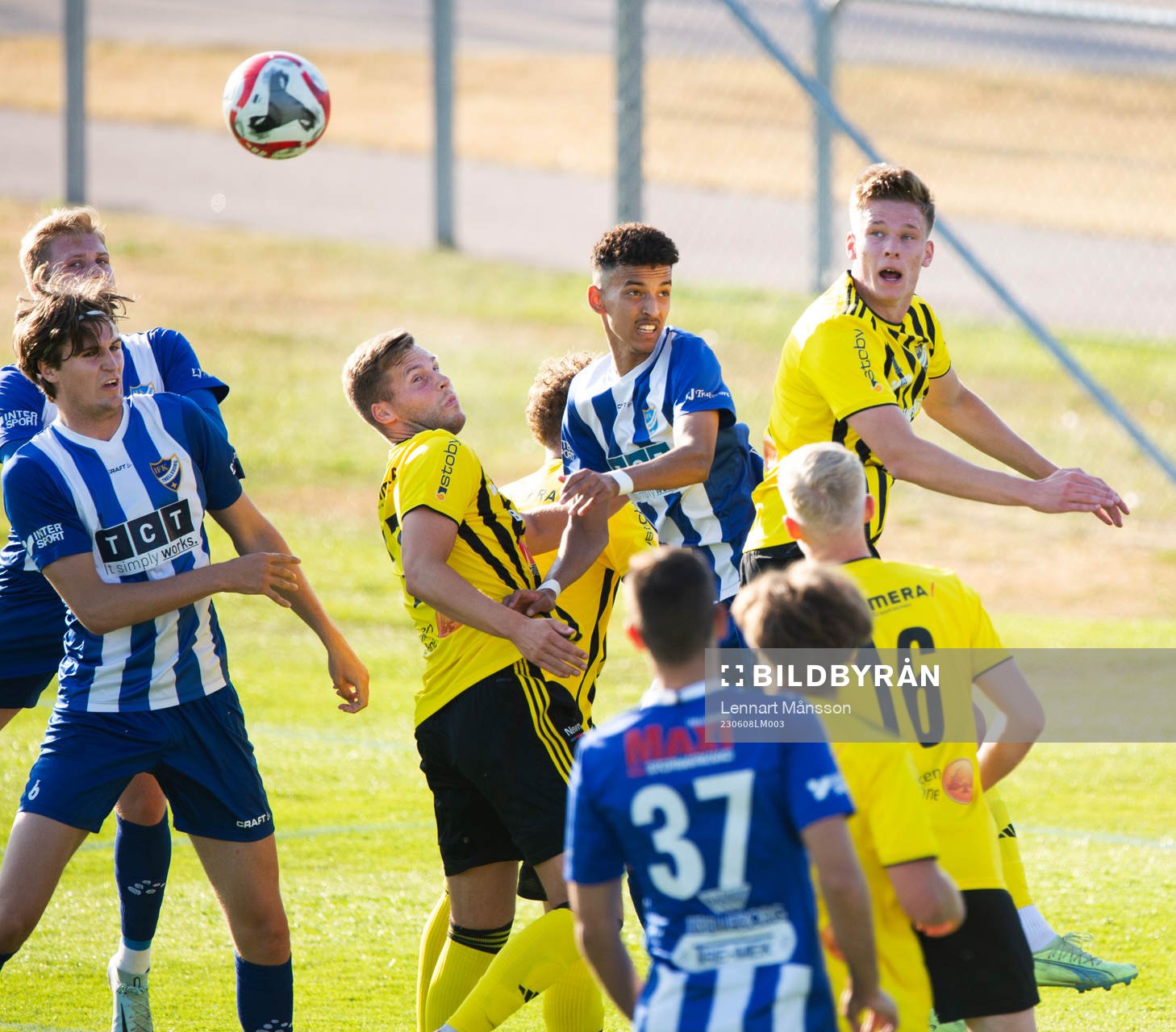 i matchen i division 2 mellan IFK Hässleholm och IFK