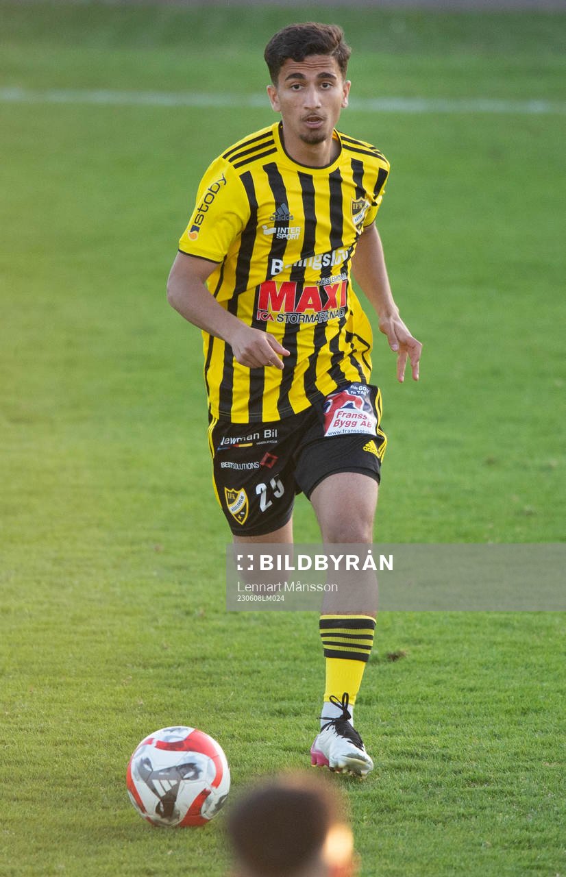 IFK Hässleholms Jan Al Salo i matchen i division 2 mellan