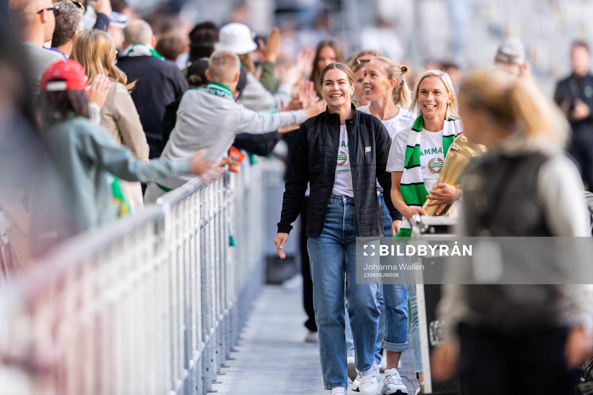 Hammarbys damlag med Hanna Folkesson och Jonna Andersson