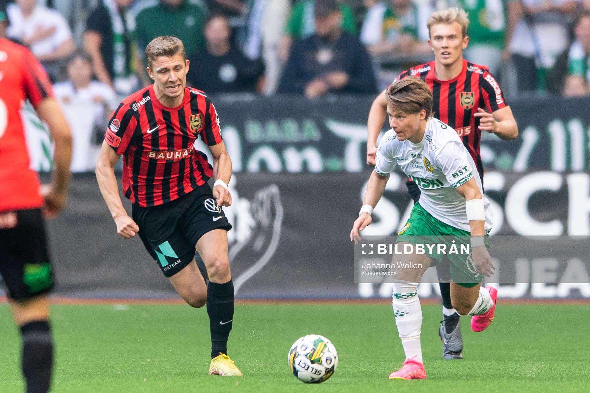 Brommapojkarnas Ludvig Fritzson och Hammarbys August