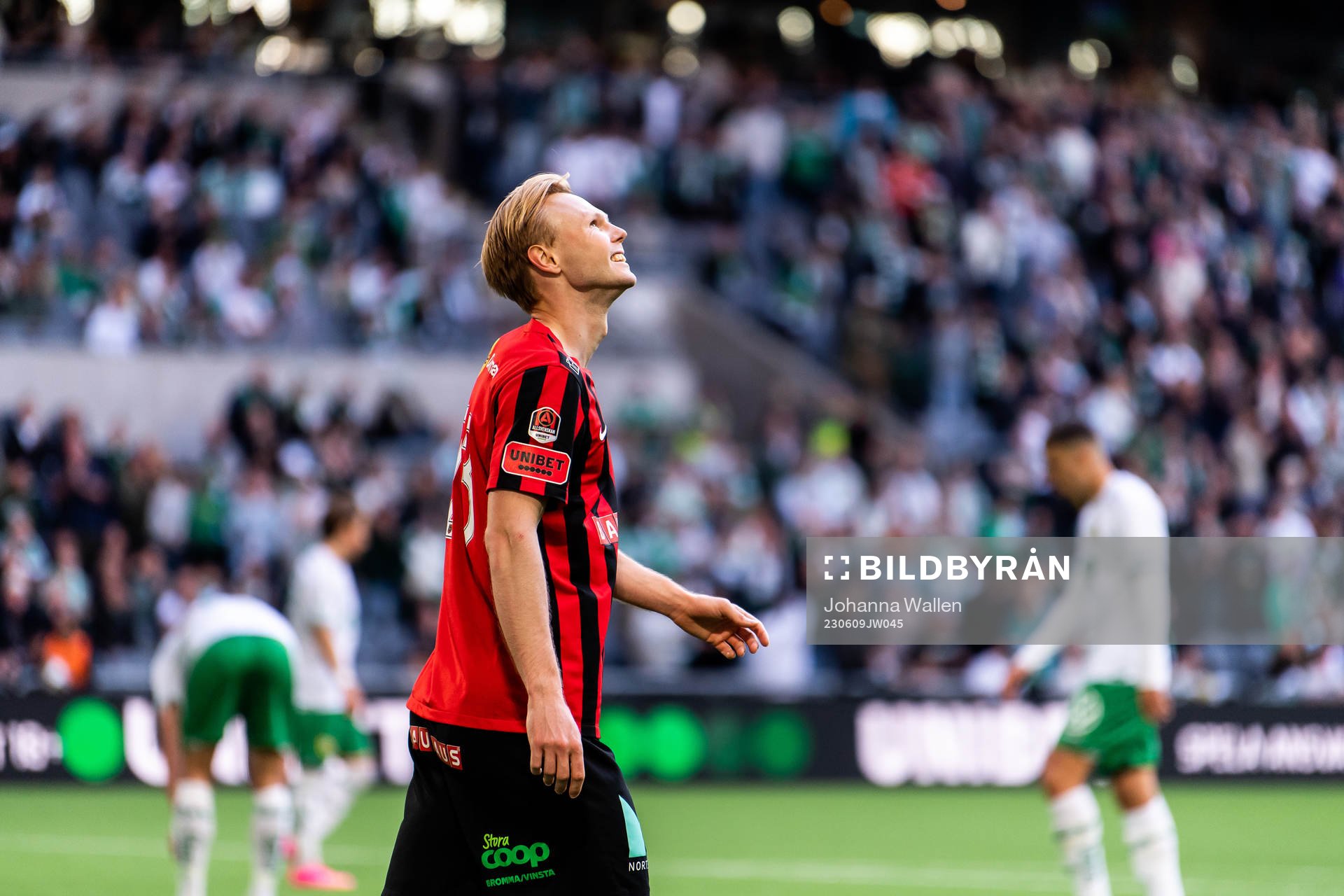 Brommapojkarnas Tim Waker deppar