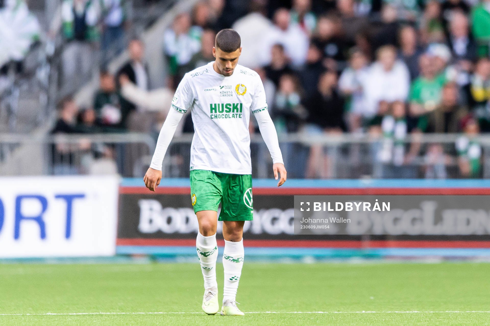 Hammarbys Edvin Kurtulus deppar