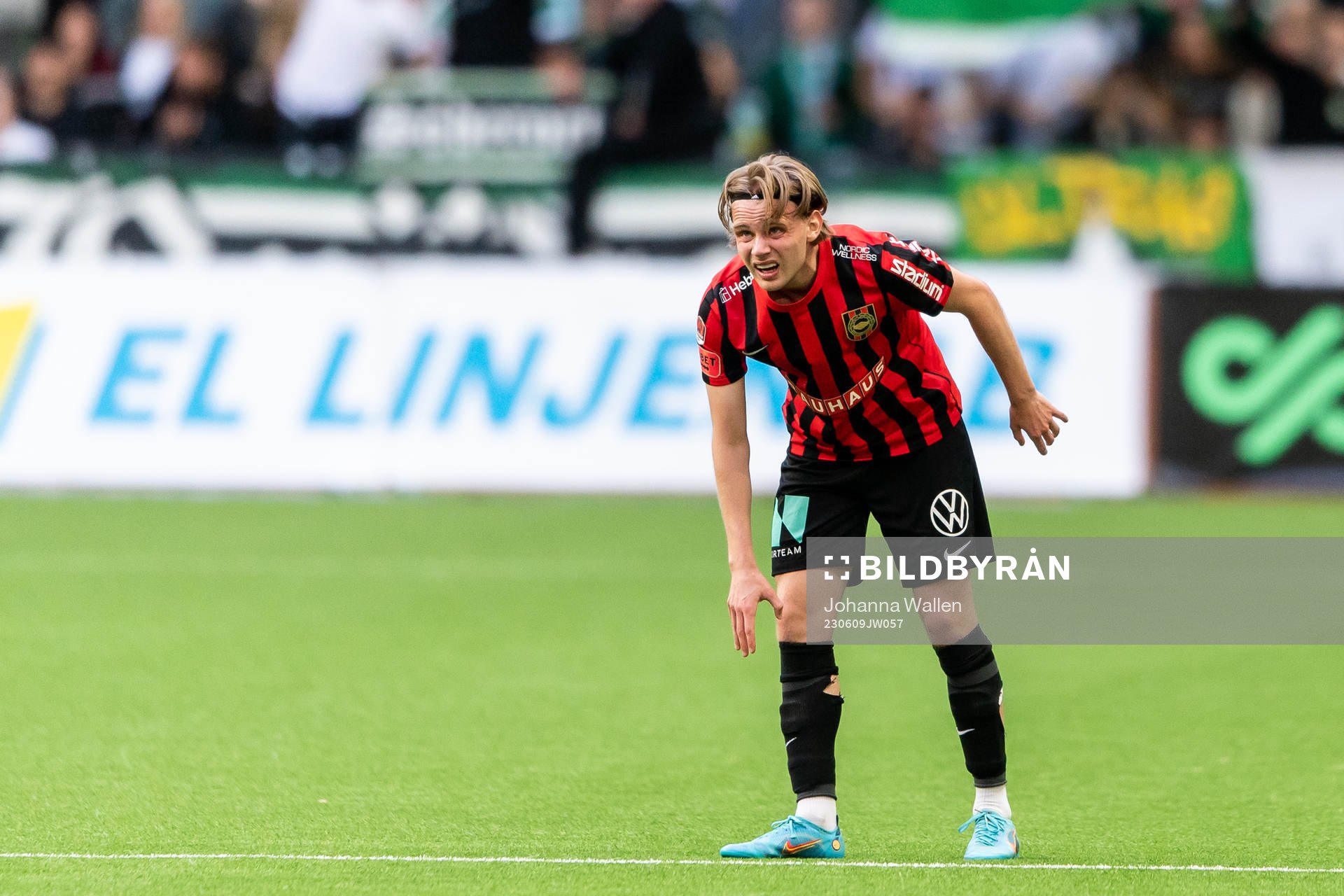 Brommapojkarnas Oscar Pettersson deppar