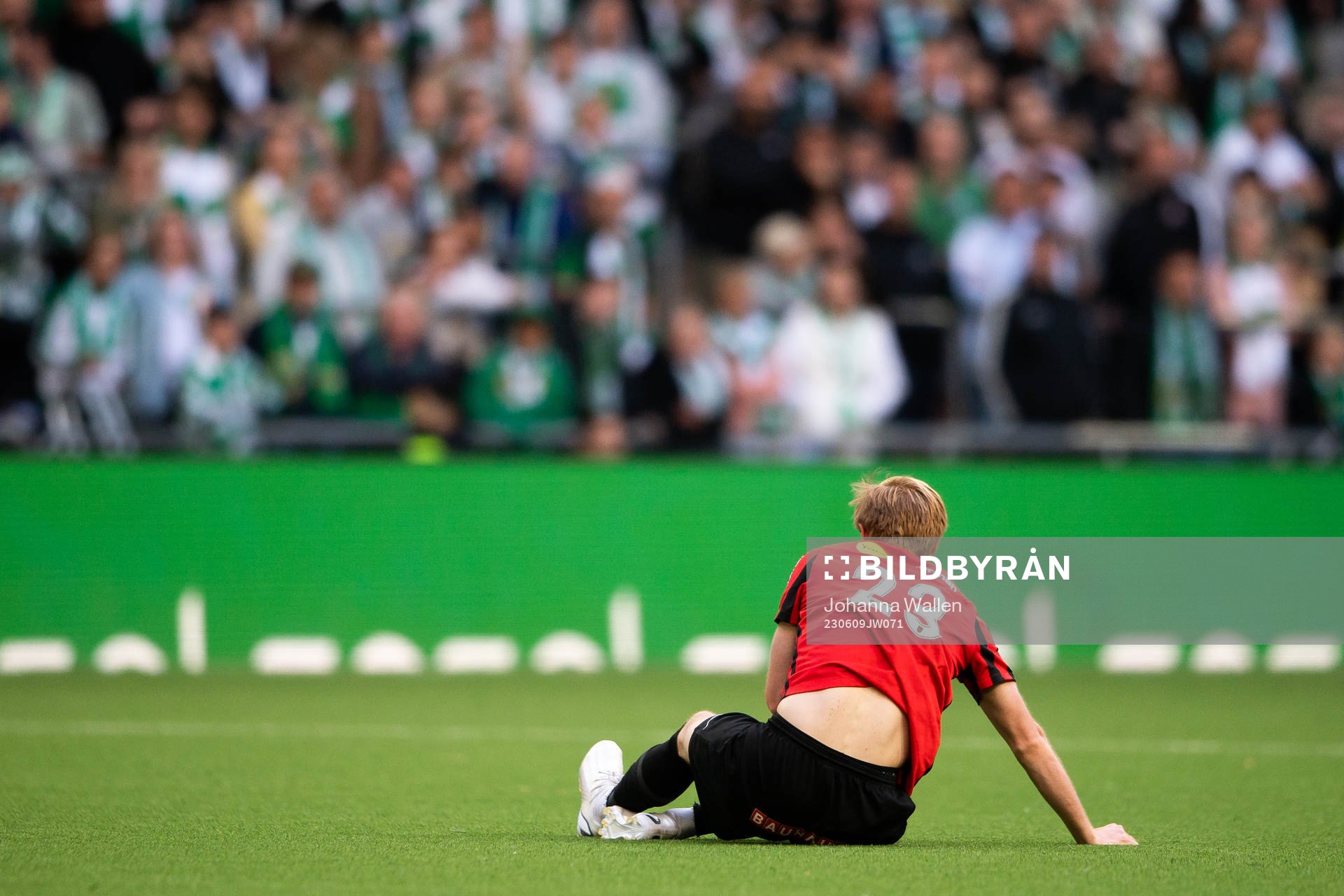 Brommapojkarnas Tim Waker deppar