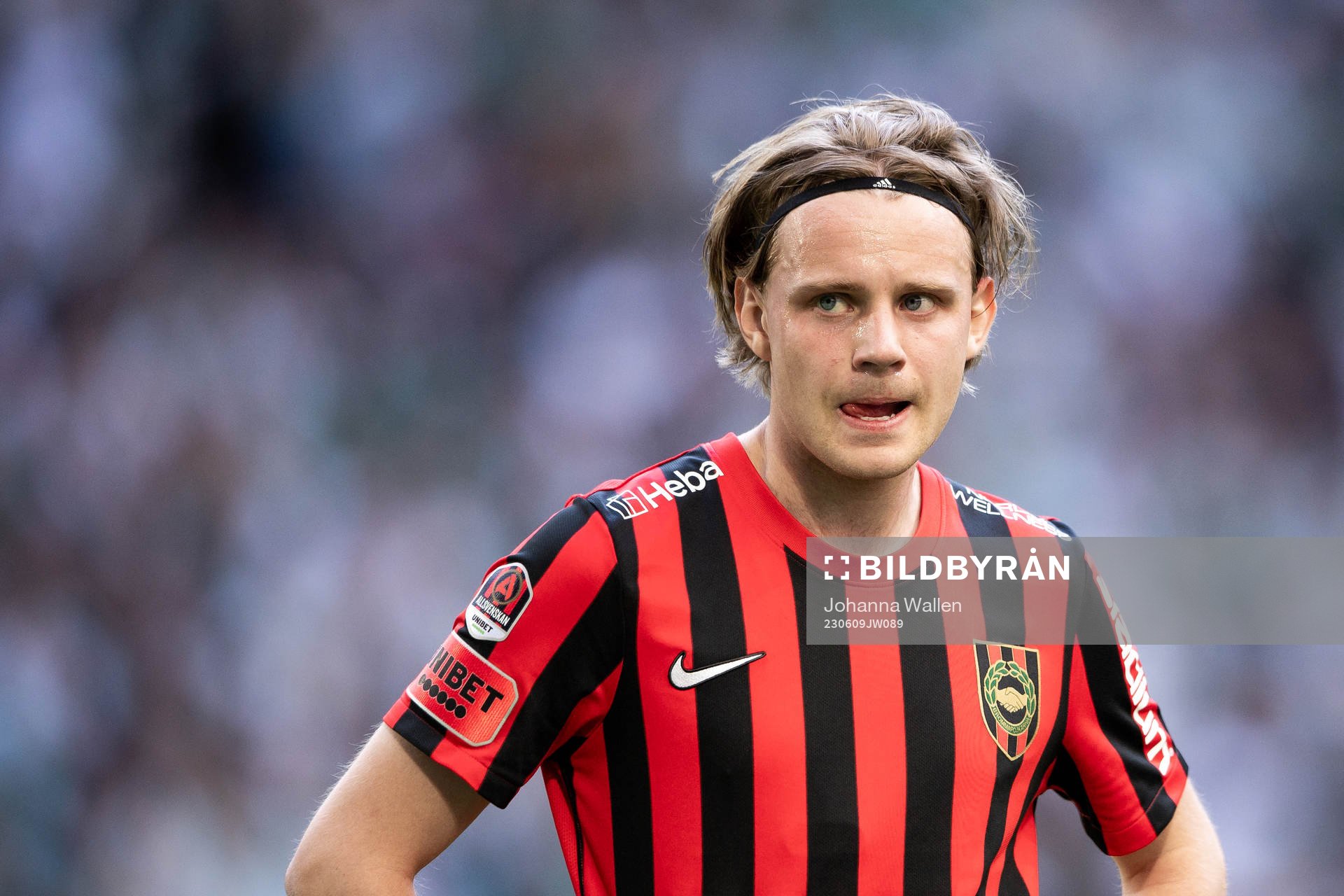 Brommapojkarnas Oscar Pettersson deppar