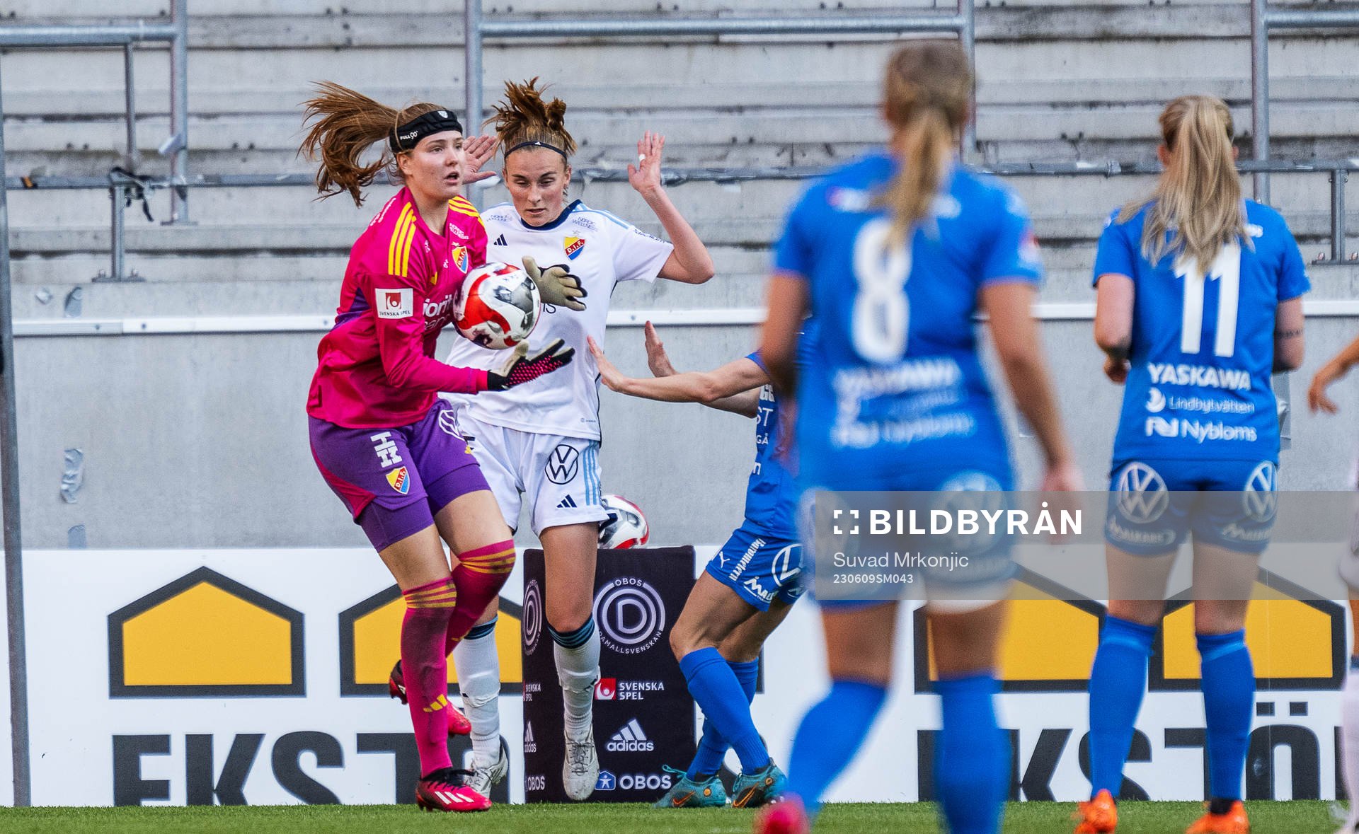 Djurgårdens målvakt Elvira Björklund