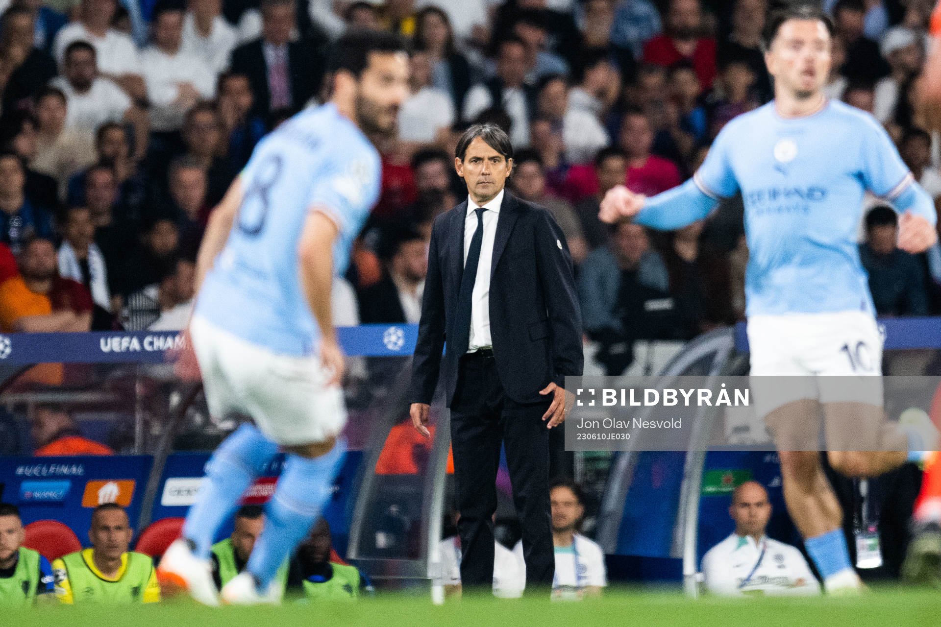 Head coach Simone Inzaghi of Inter