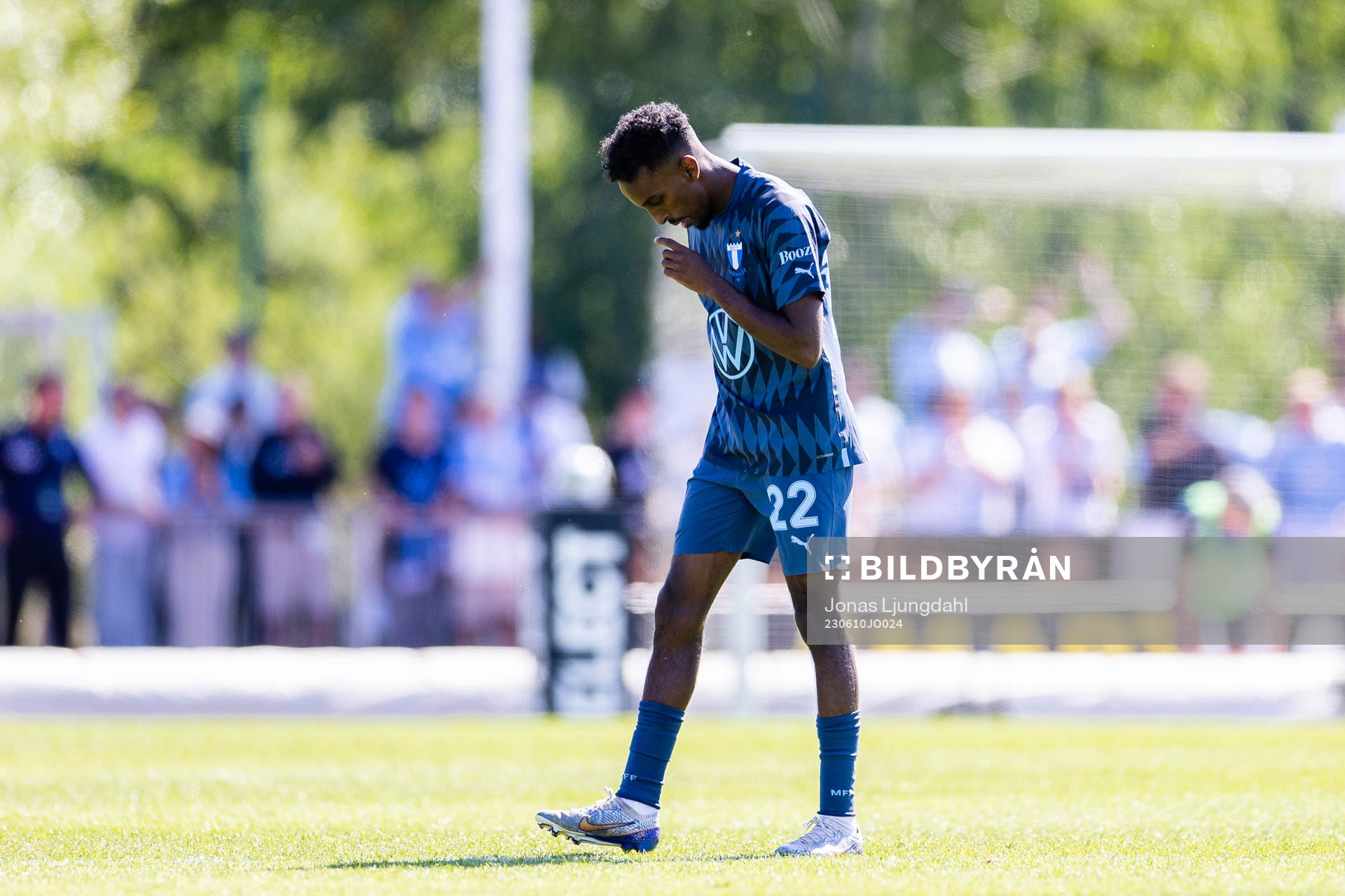 Malmö FFs Taha Ali jublar