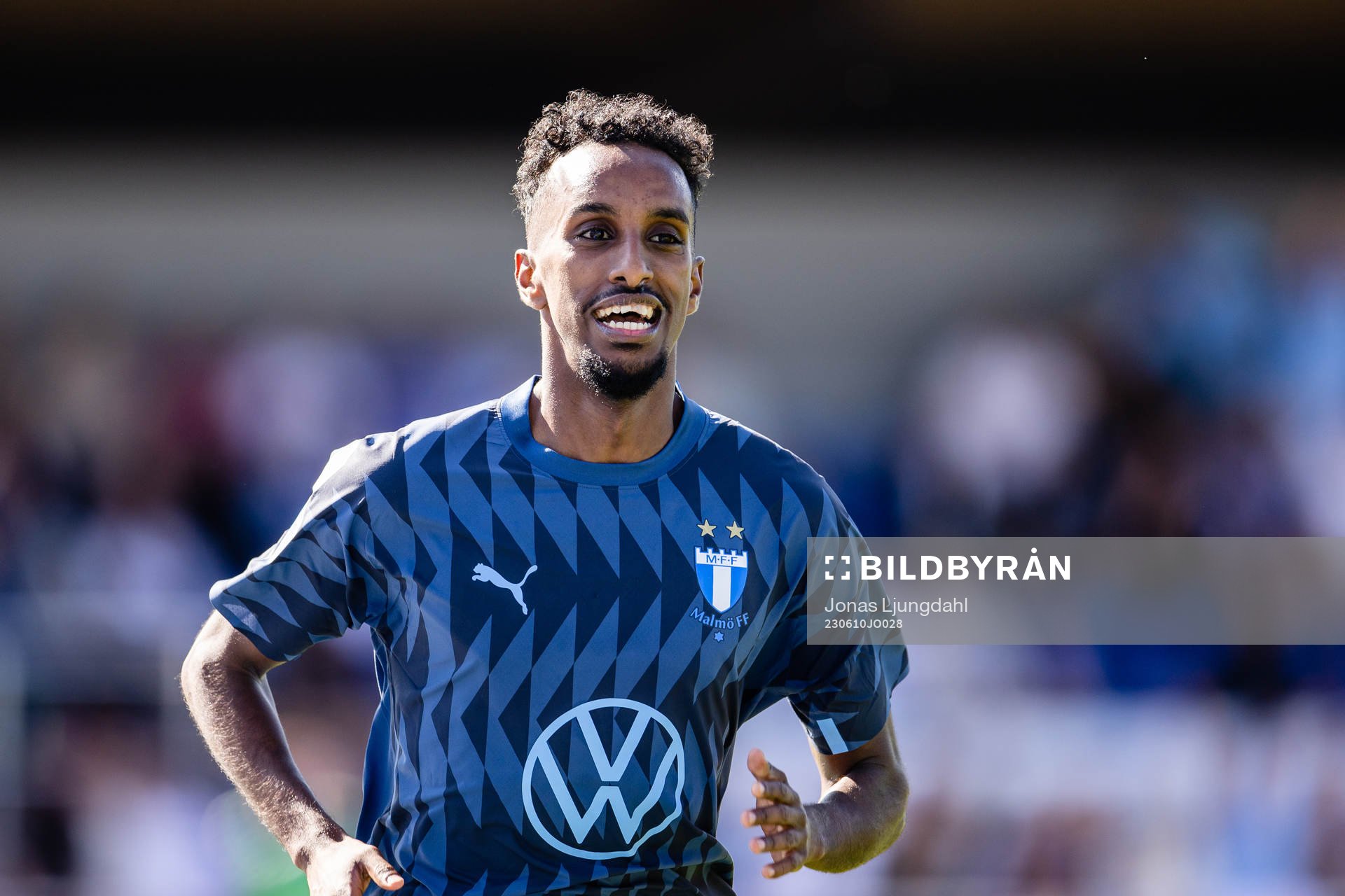 Malmö FFs Taha Ali jublar