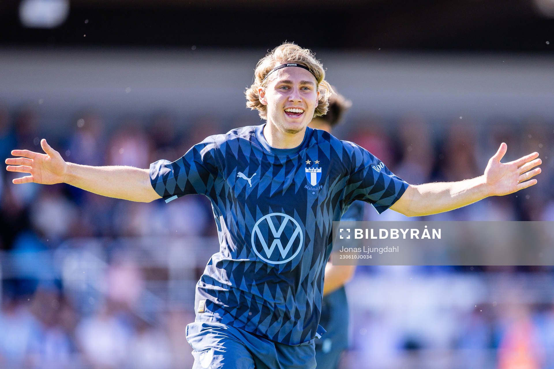 Malmö FFs Sebastian Nanasi jublar