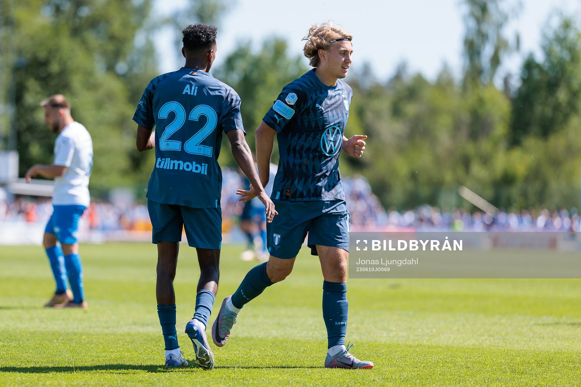 Malmö FFs Taha Ali och Sebastian Nanasi