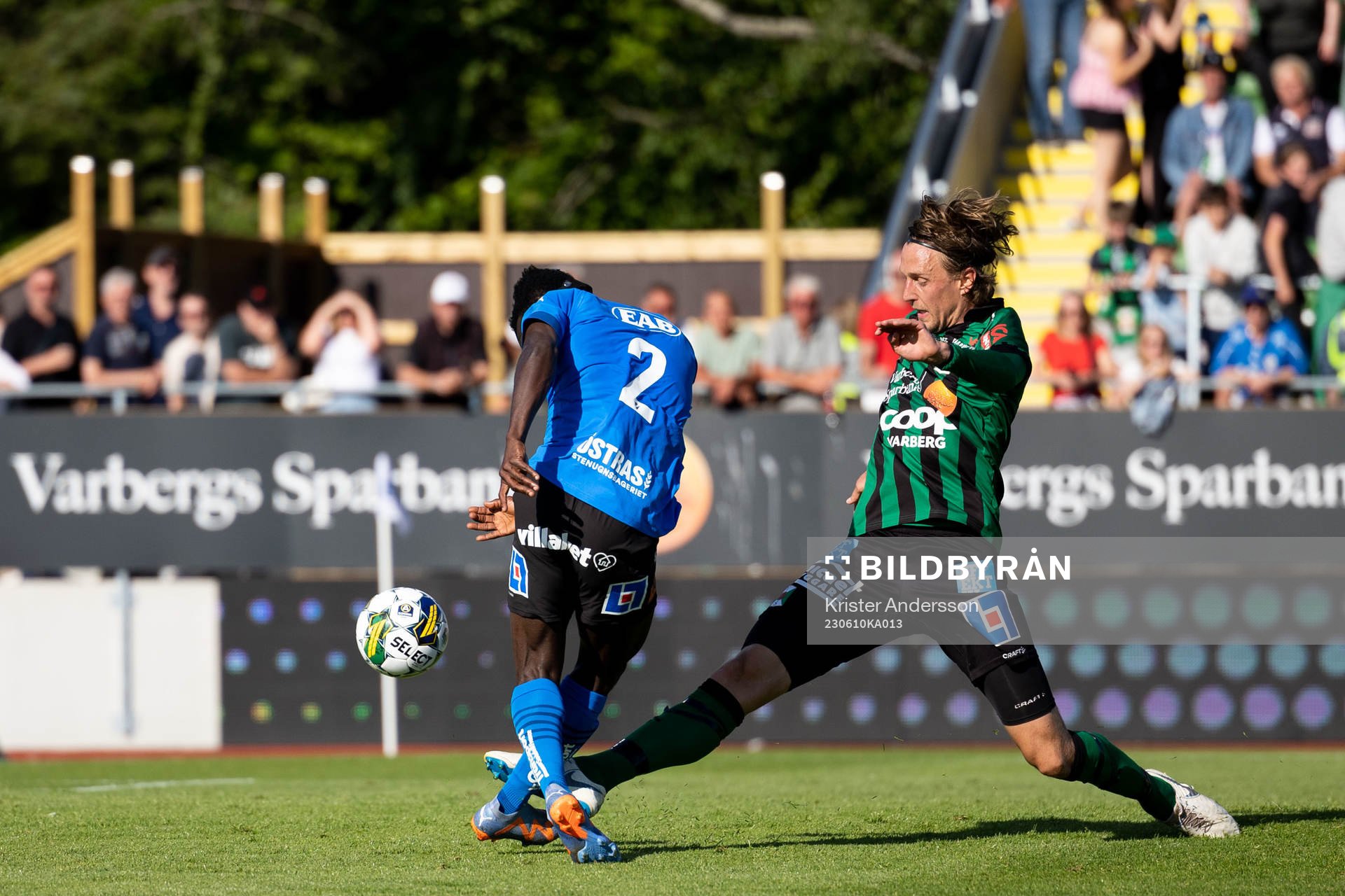 Halmstads Thomas Boakye och Varbergs Joakim Lindner