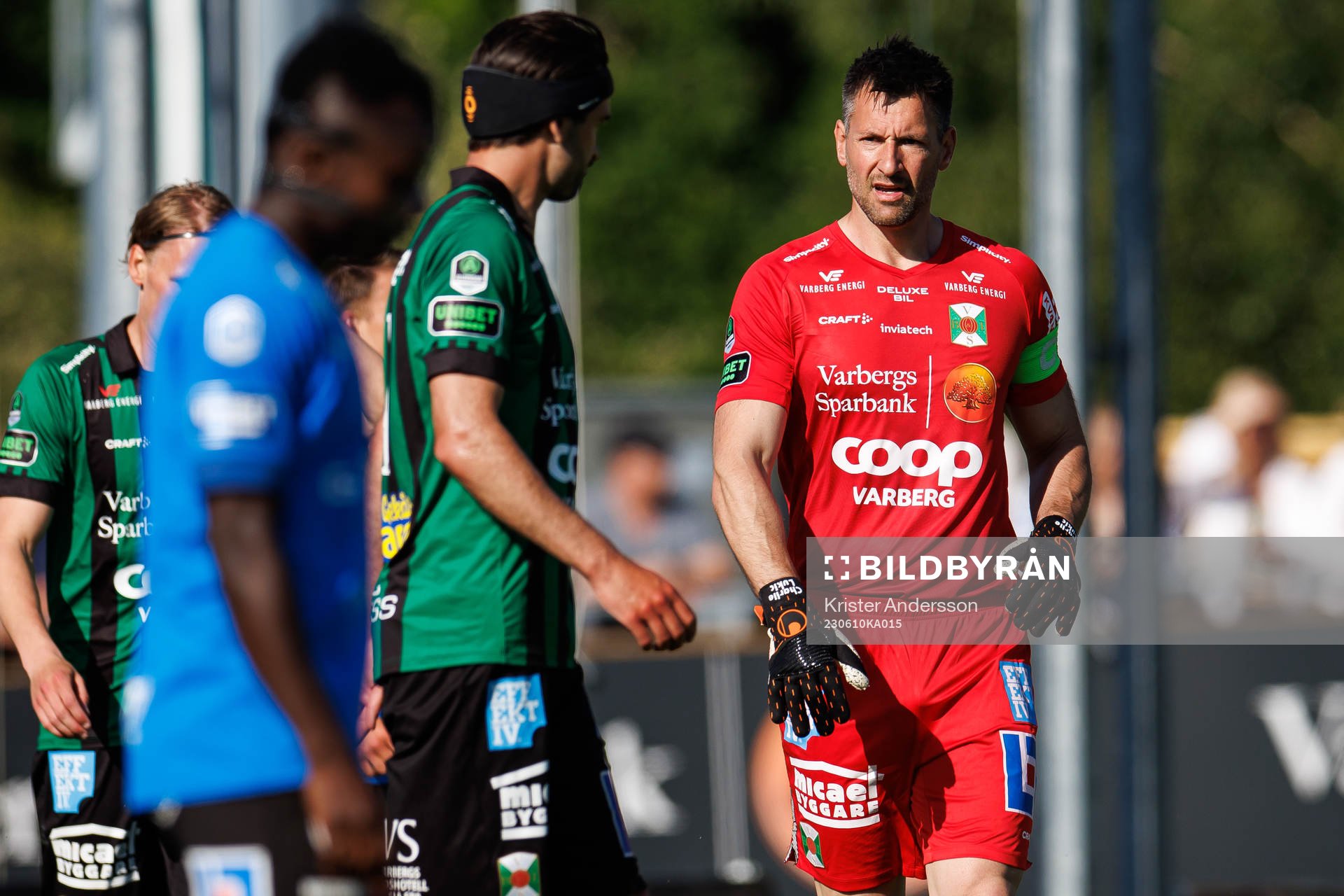 Varbergs målvakt Stojan Lukic