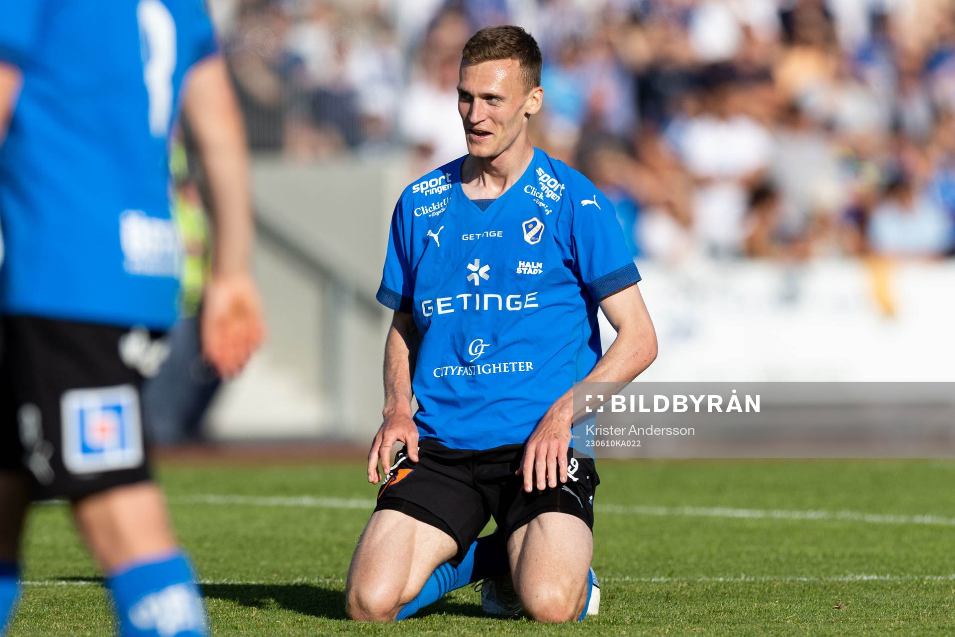 Halmstads Viktor Granath deppar