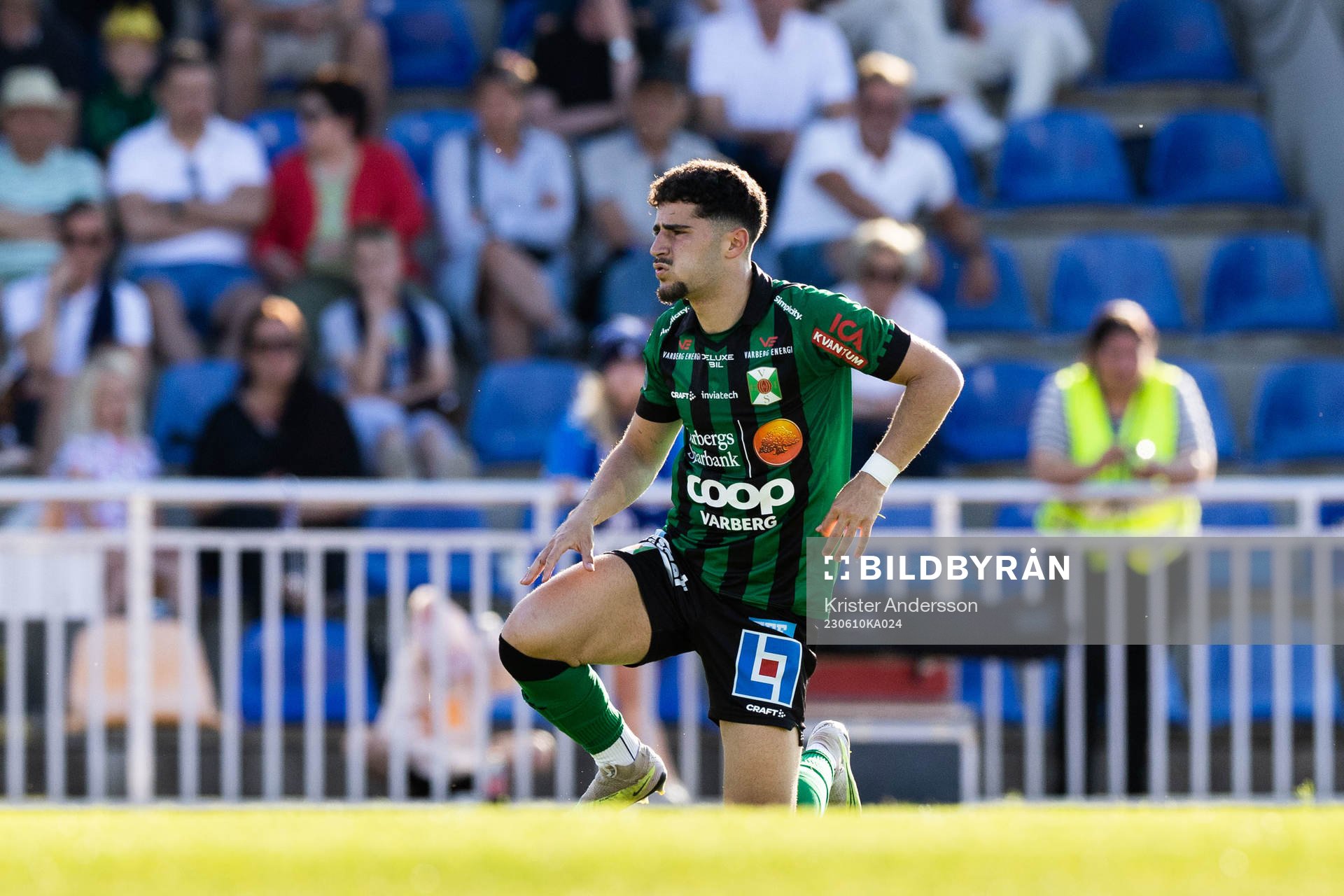 Varbergs Eliton Pardinho Toreta Junior har ont