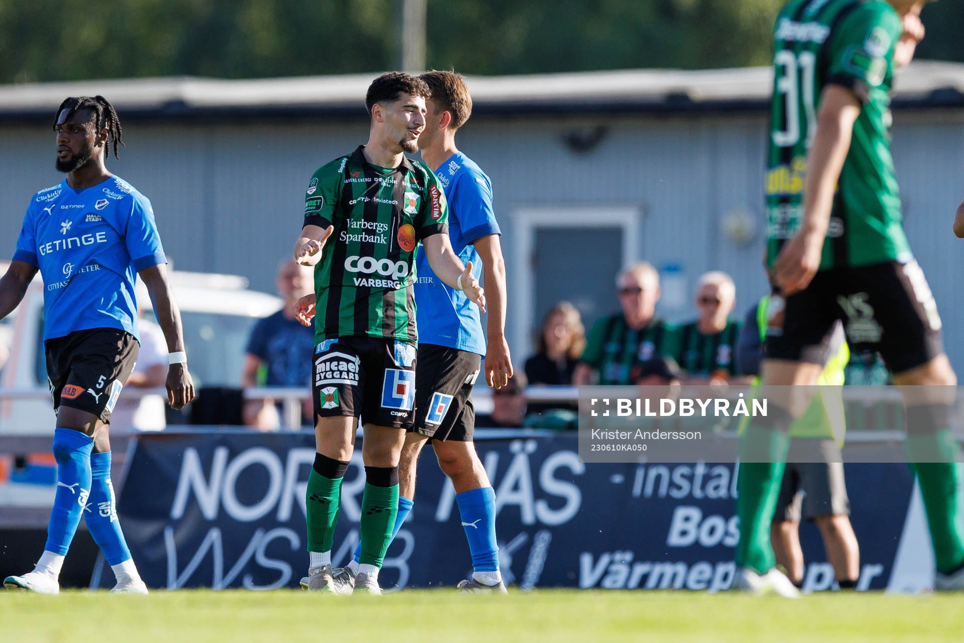 Varbergs Ismet Lushaku deppar