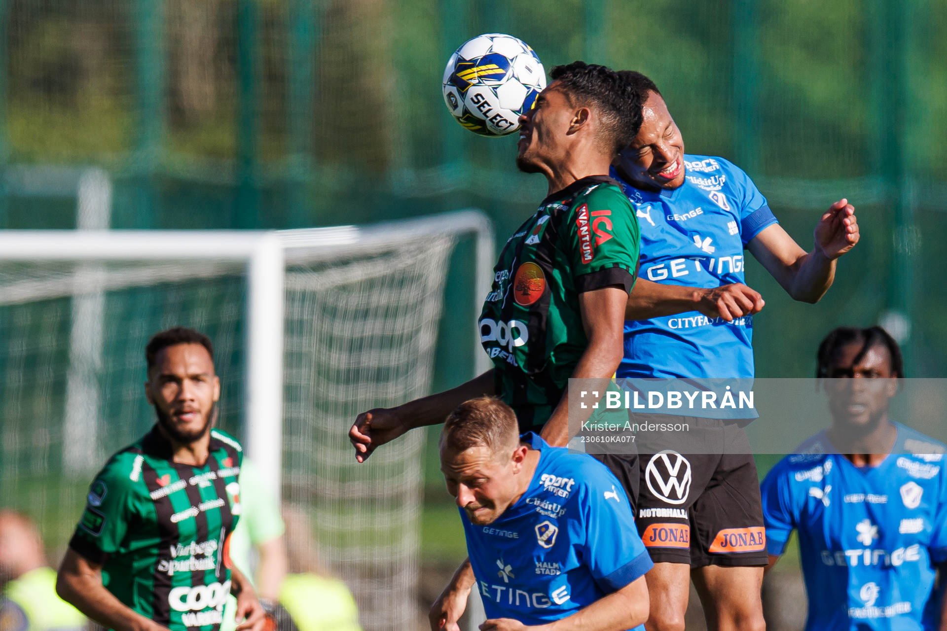 Varbergs Eliton Pardinho Toreta Junior och Halmstads Marcus