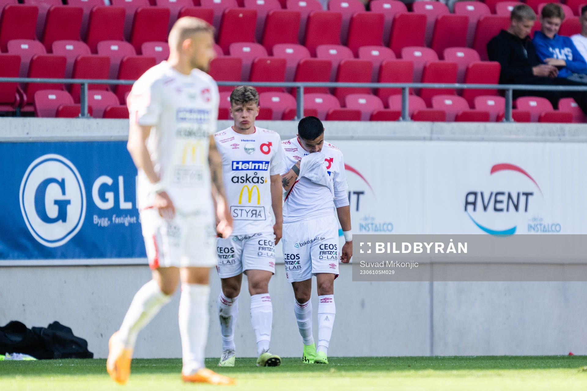 Degerfors Gustav Lindgren och Diego De Jesus Campos