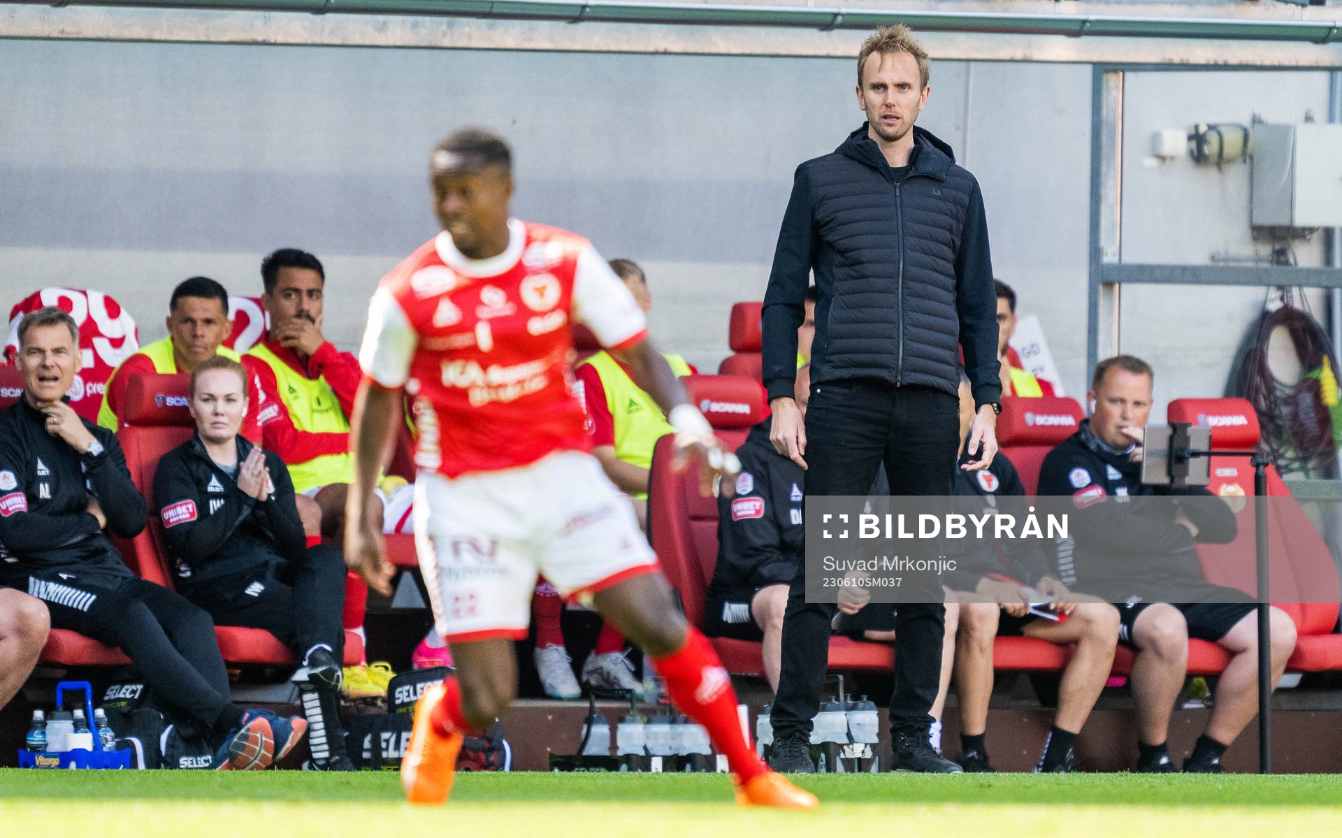 Kalmars tränare Henrik Jensen