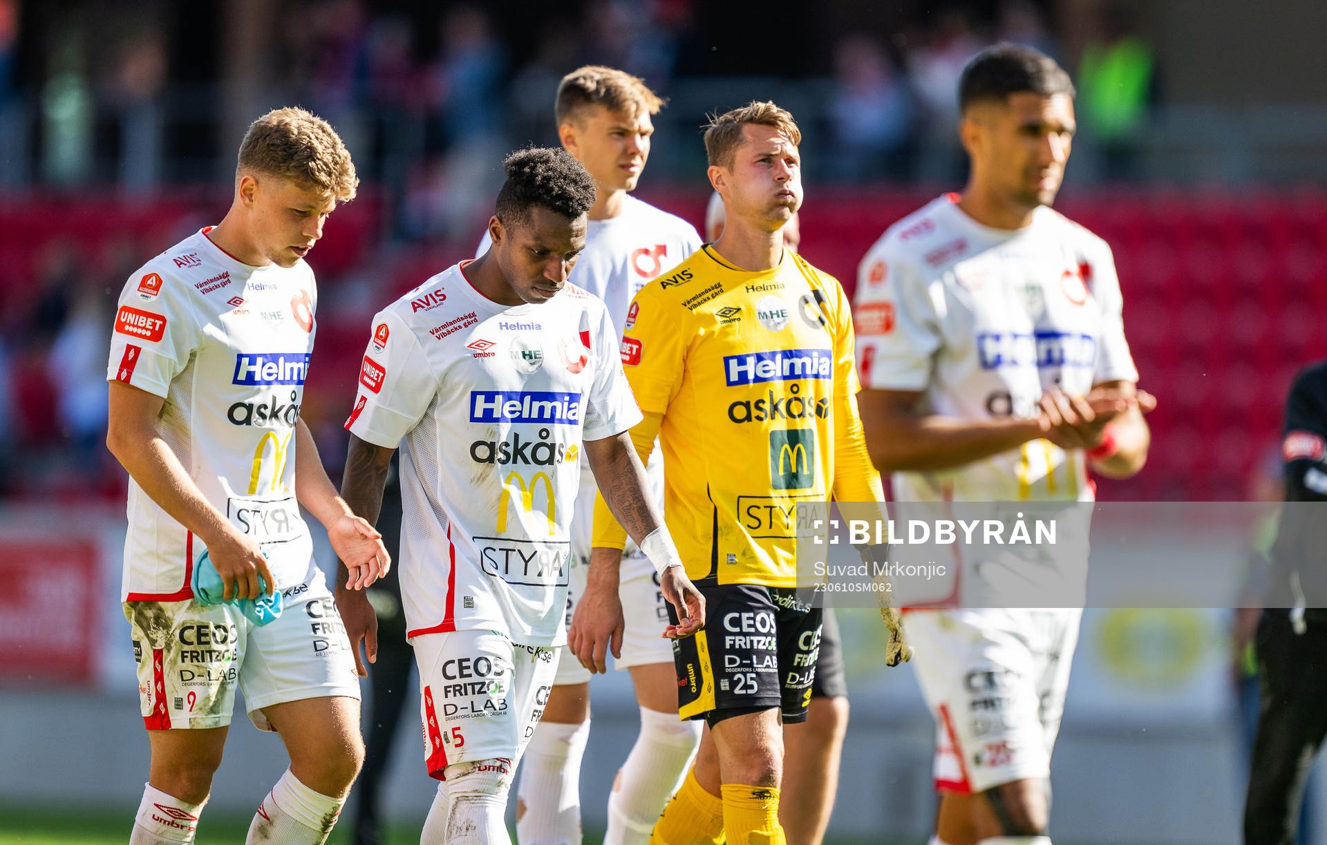 Degerfors Joseph - Claude Agyeman Gyau och målvakt Jonas