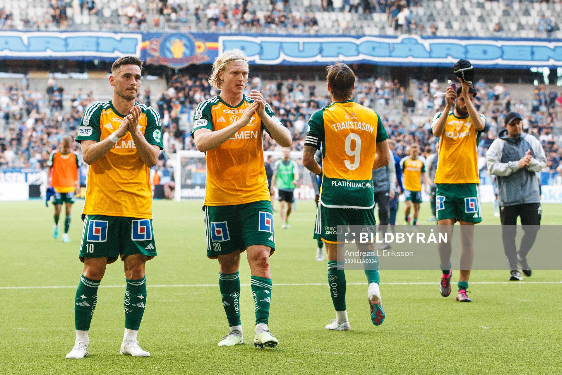 IFK Norrköpings Vito Hammershöy-Mistrati  och Daniel