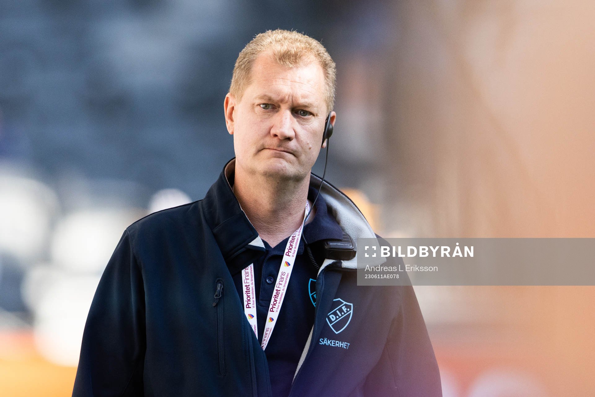 Djurgårdens säkerhetsansvarige Mats Jonsson