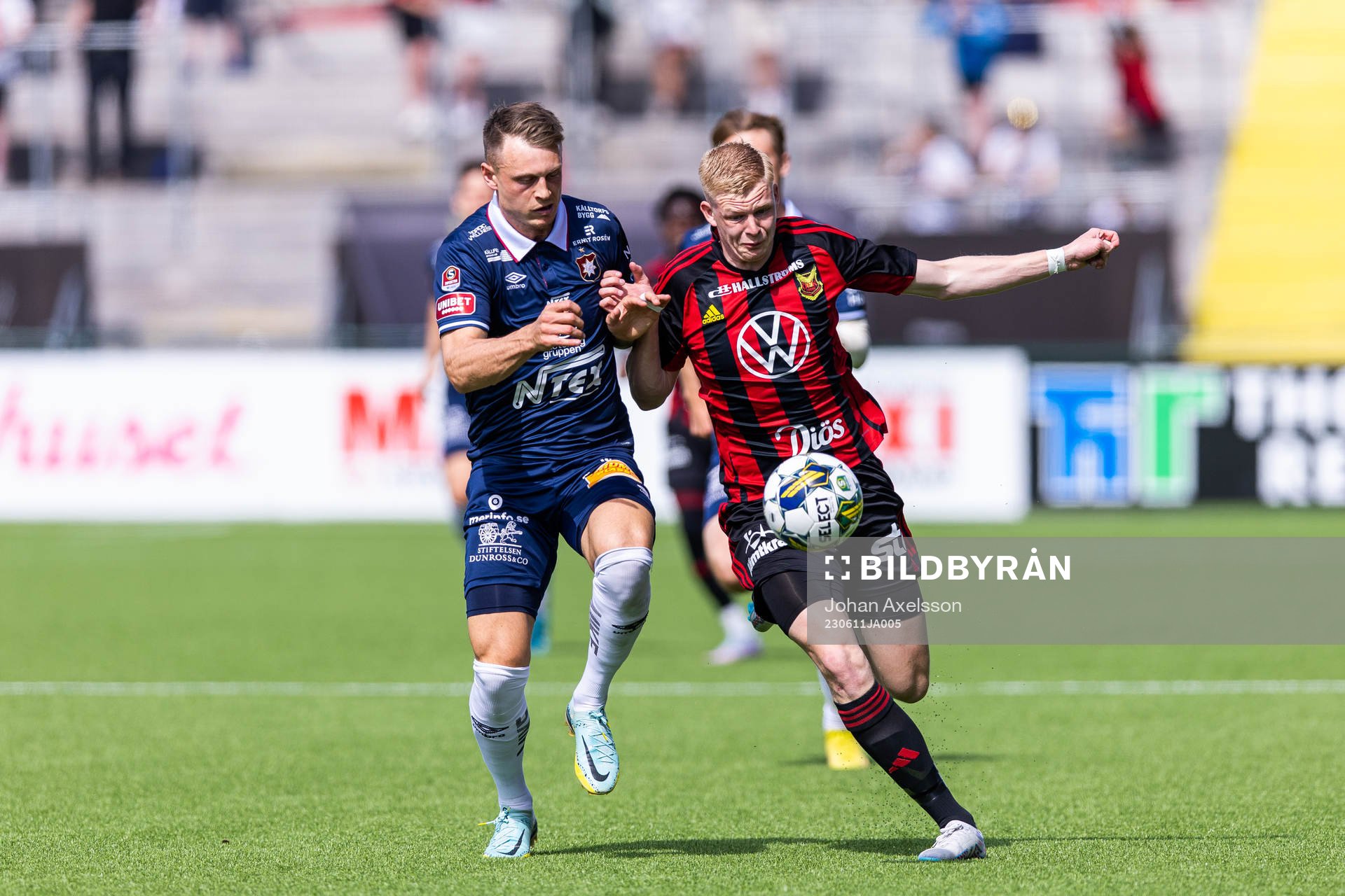 Örgrytes Marcus Haglind Sangre och Östersunds Malcolm