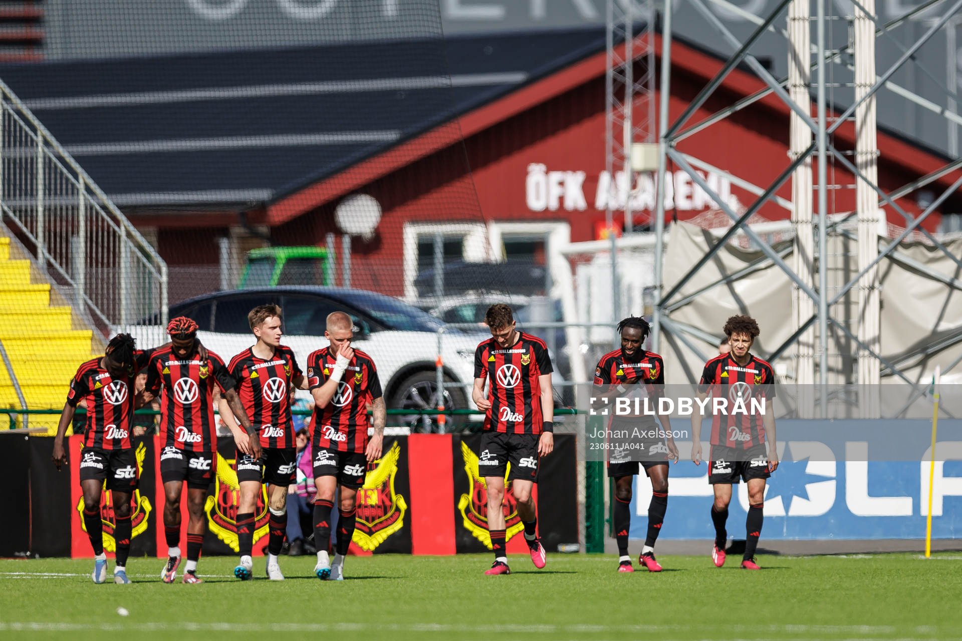 Östersunds Myroslav Mazur jublar