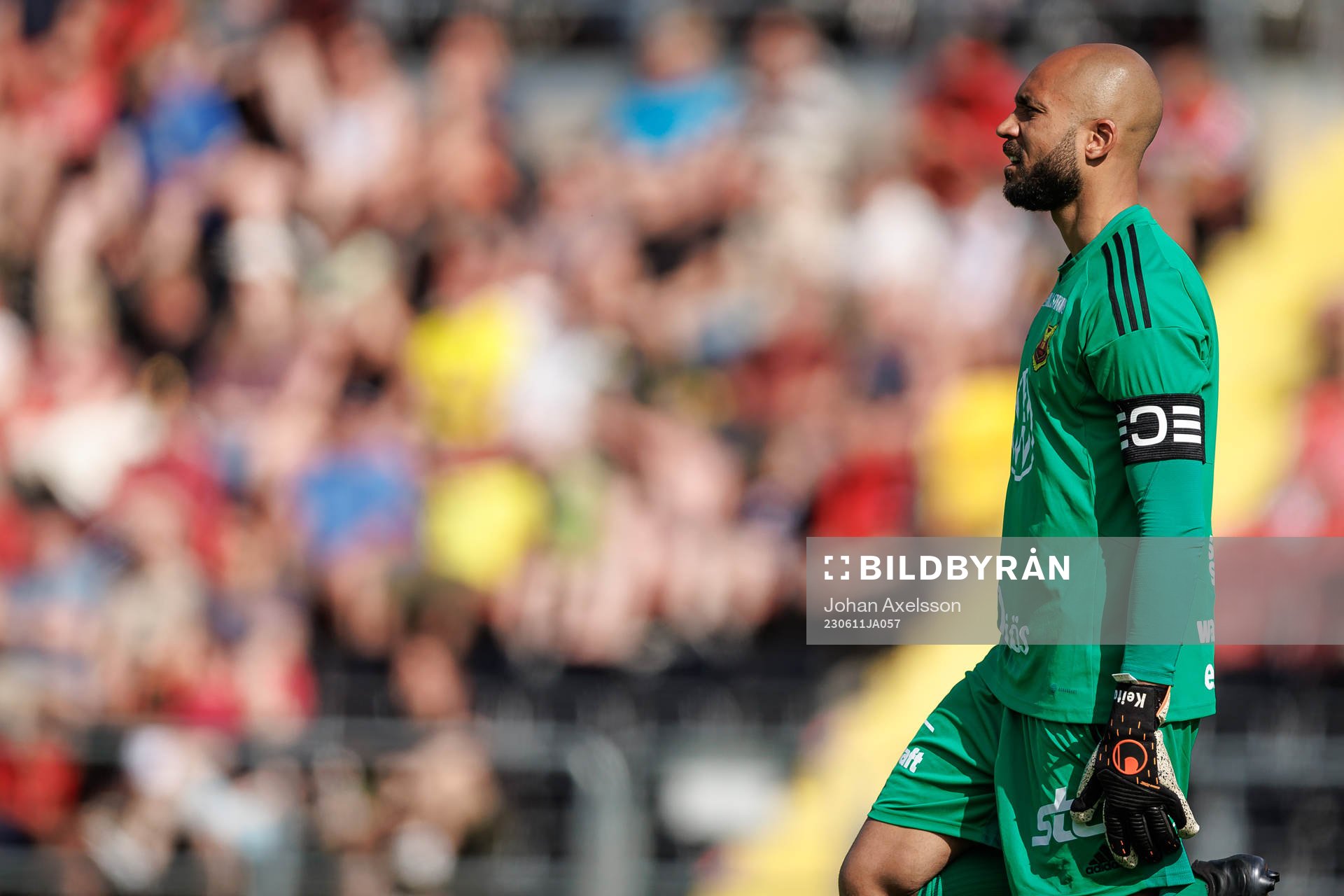 Östersunds målvakt Aly Keita