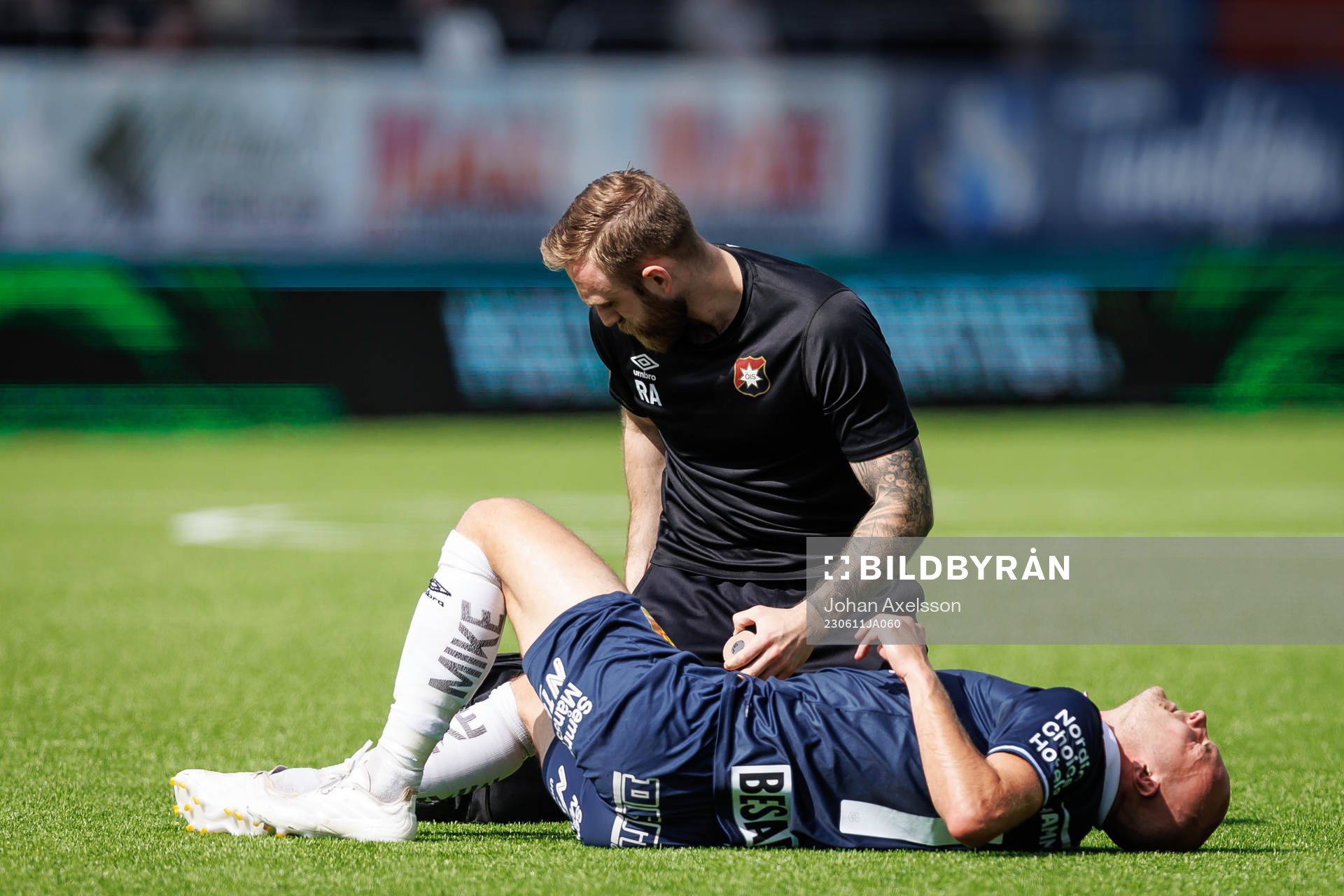 Örgrytes Jonathan Drott  har ont