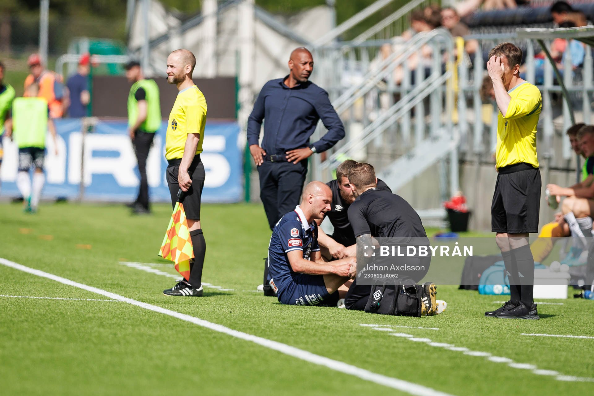 Örgrytes Jonathan Drott får vård