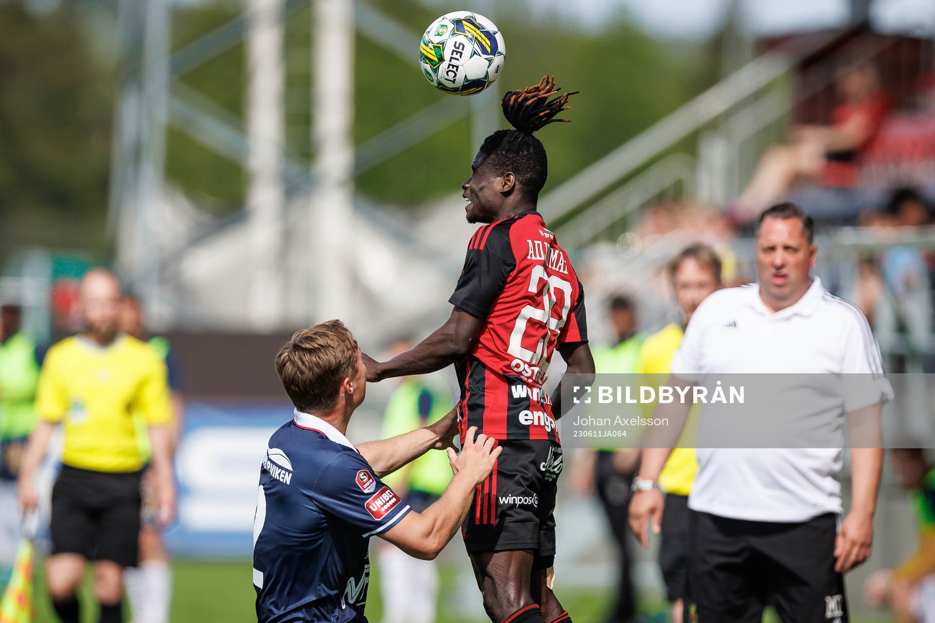 Östersunds Yannick Armel Assiedou Adjoumani