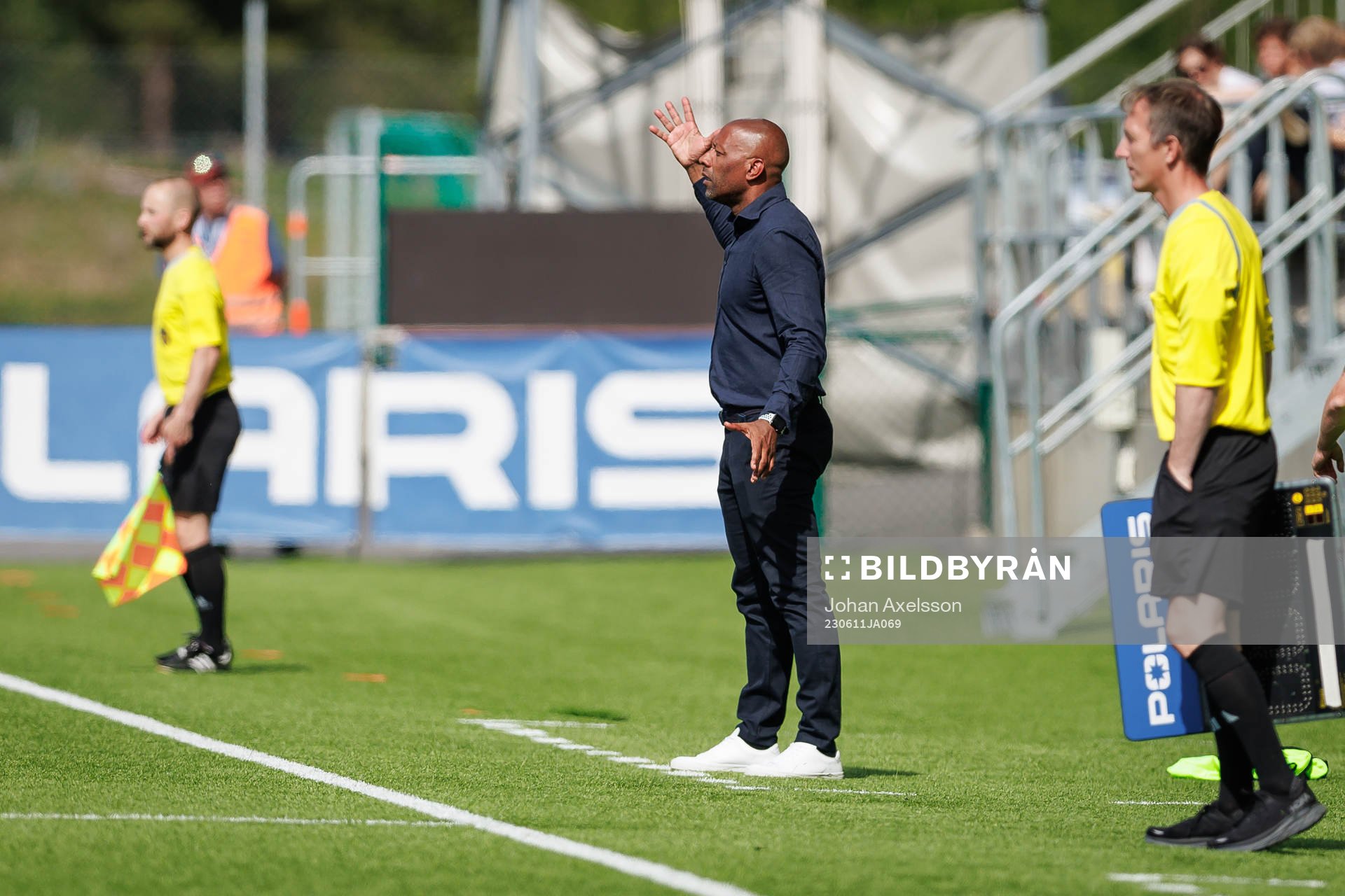 Örgrytes tränare Jeffrey Aubynn
