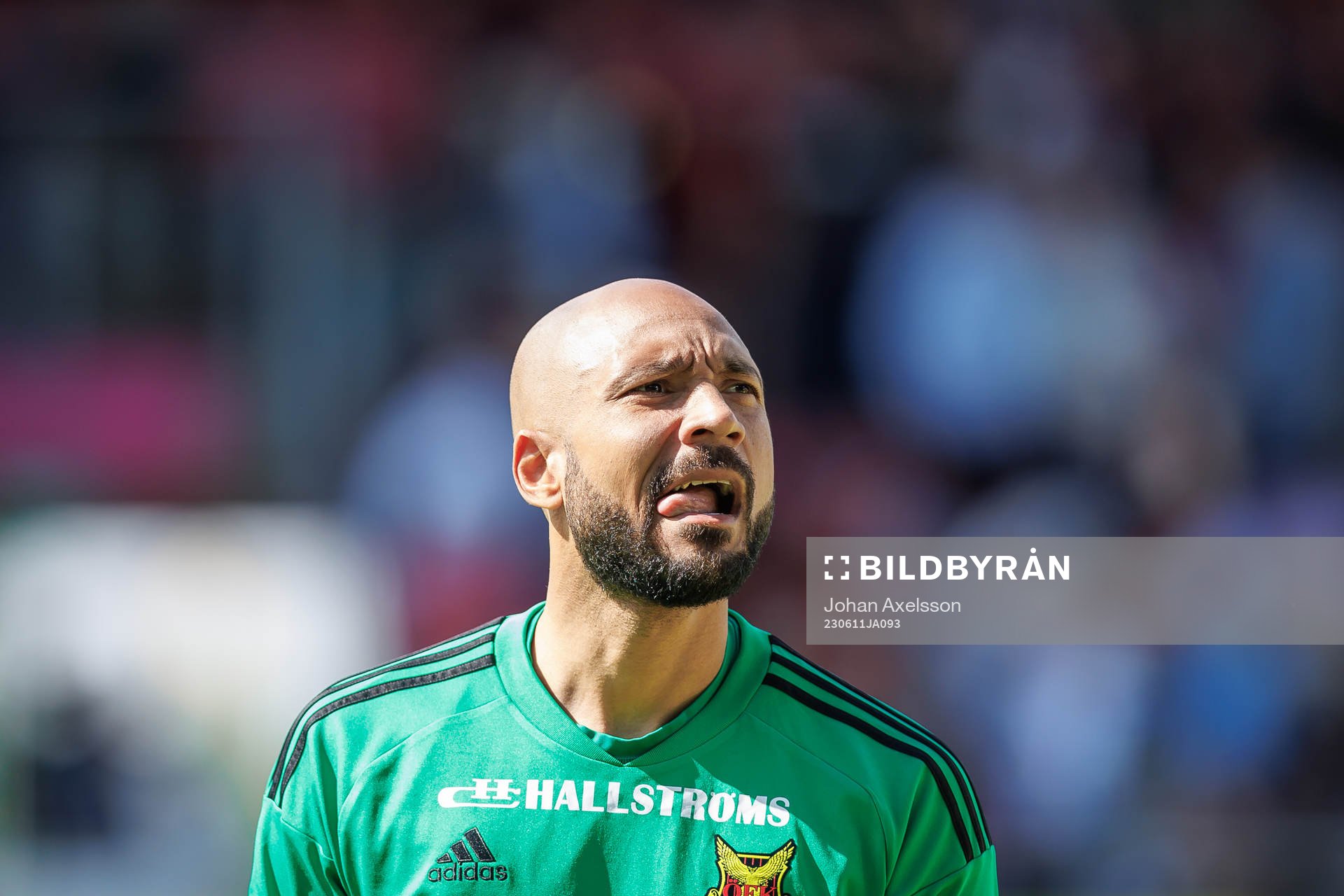 Östersunds målvakt Aly Keita