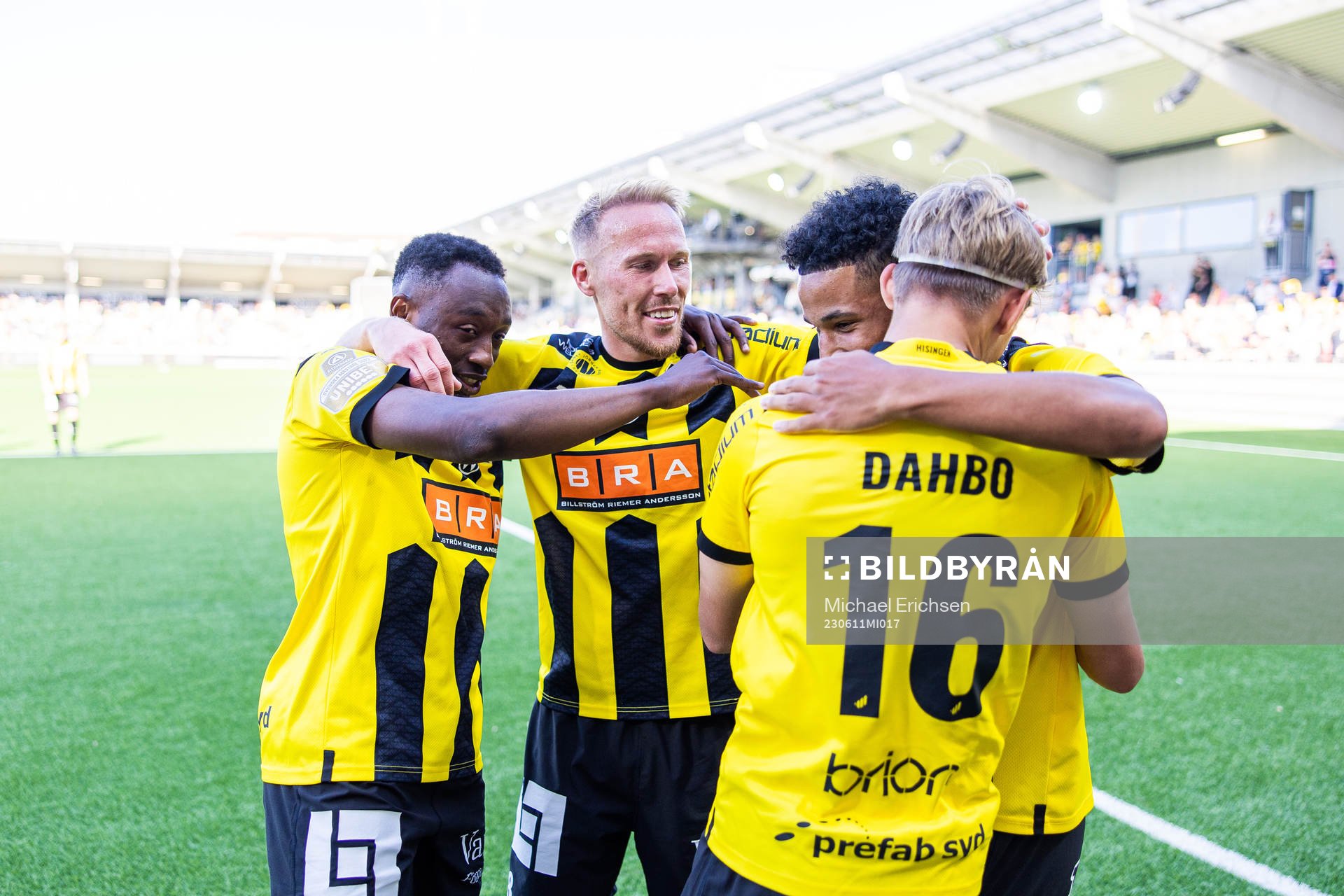 Häckens Benie Adama Traore, Mikkel Rygaard Jensen och