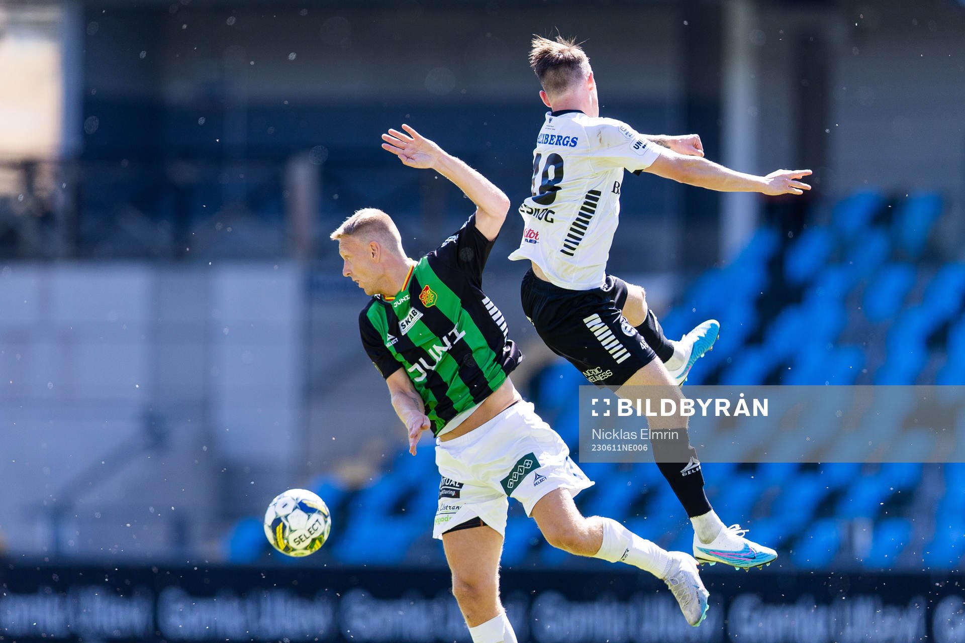 GAIS Joackim Åberg och Örebros Noel Milleskog