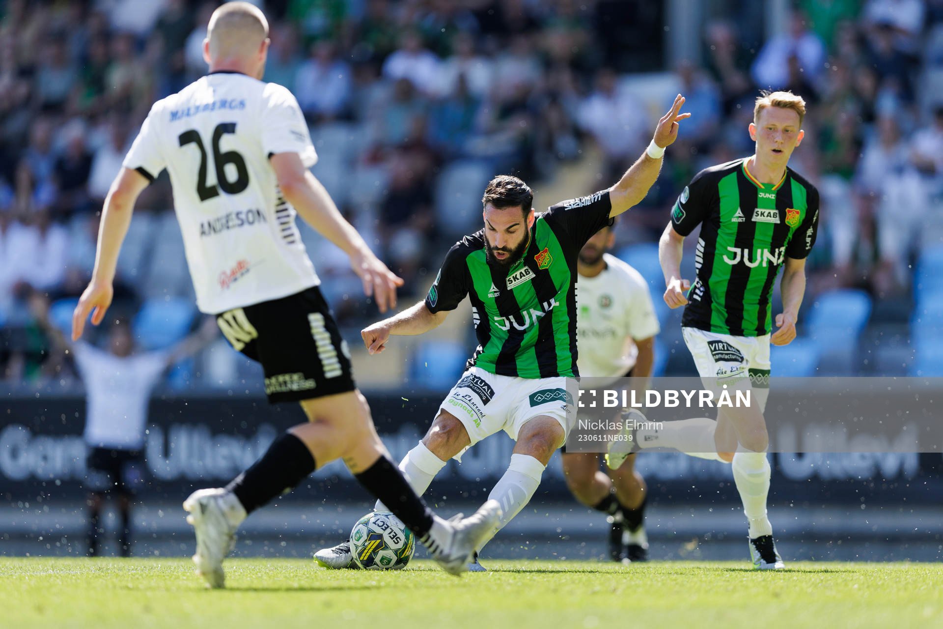 GAISs Mervan Celik och Julius Lindberg