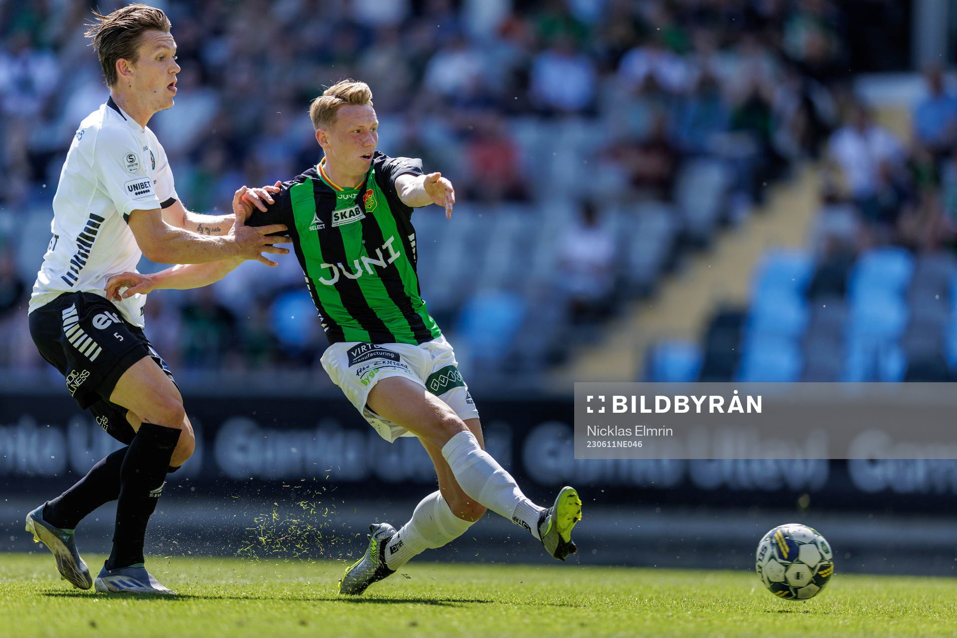 Örebros Daniel Björnquist och GAISs Julius Lindberg