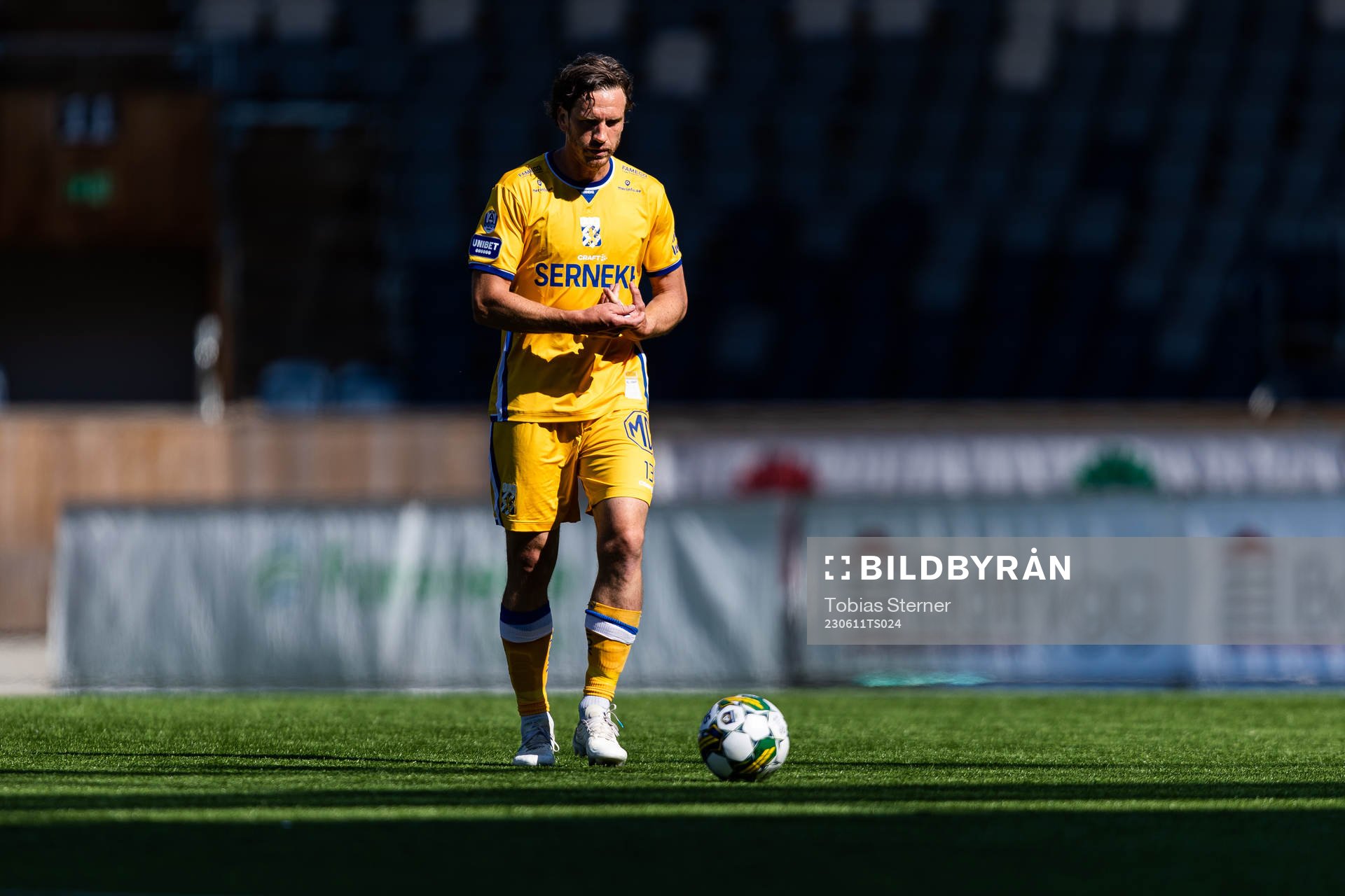 IFK Göteborgs Gustav Svensson deppar