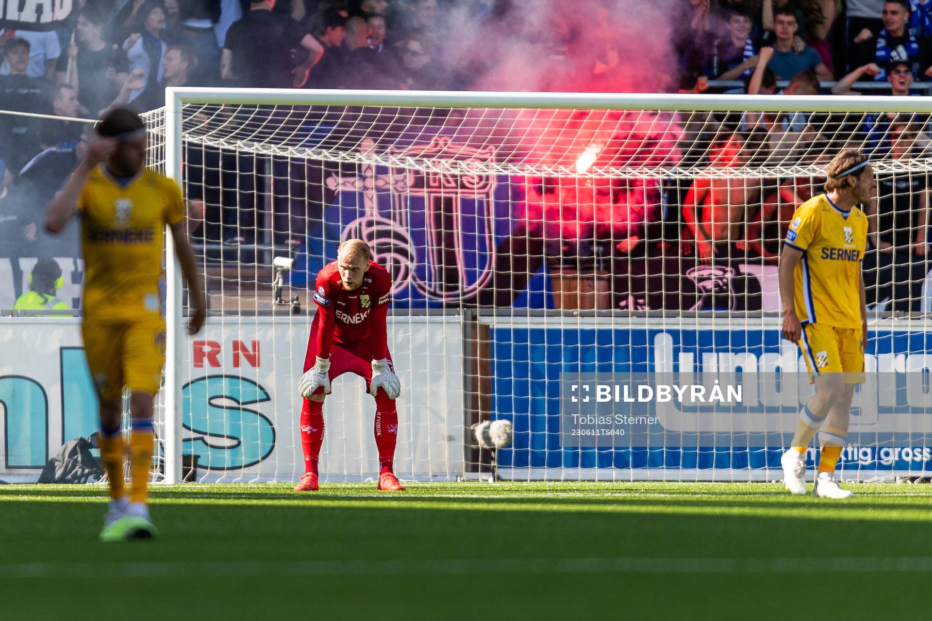 IFK Göteborgs målvakt Pontus Dahlberg deppar