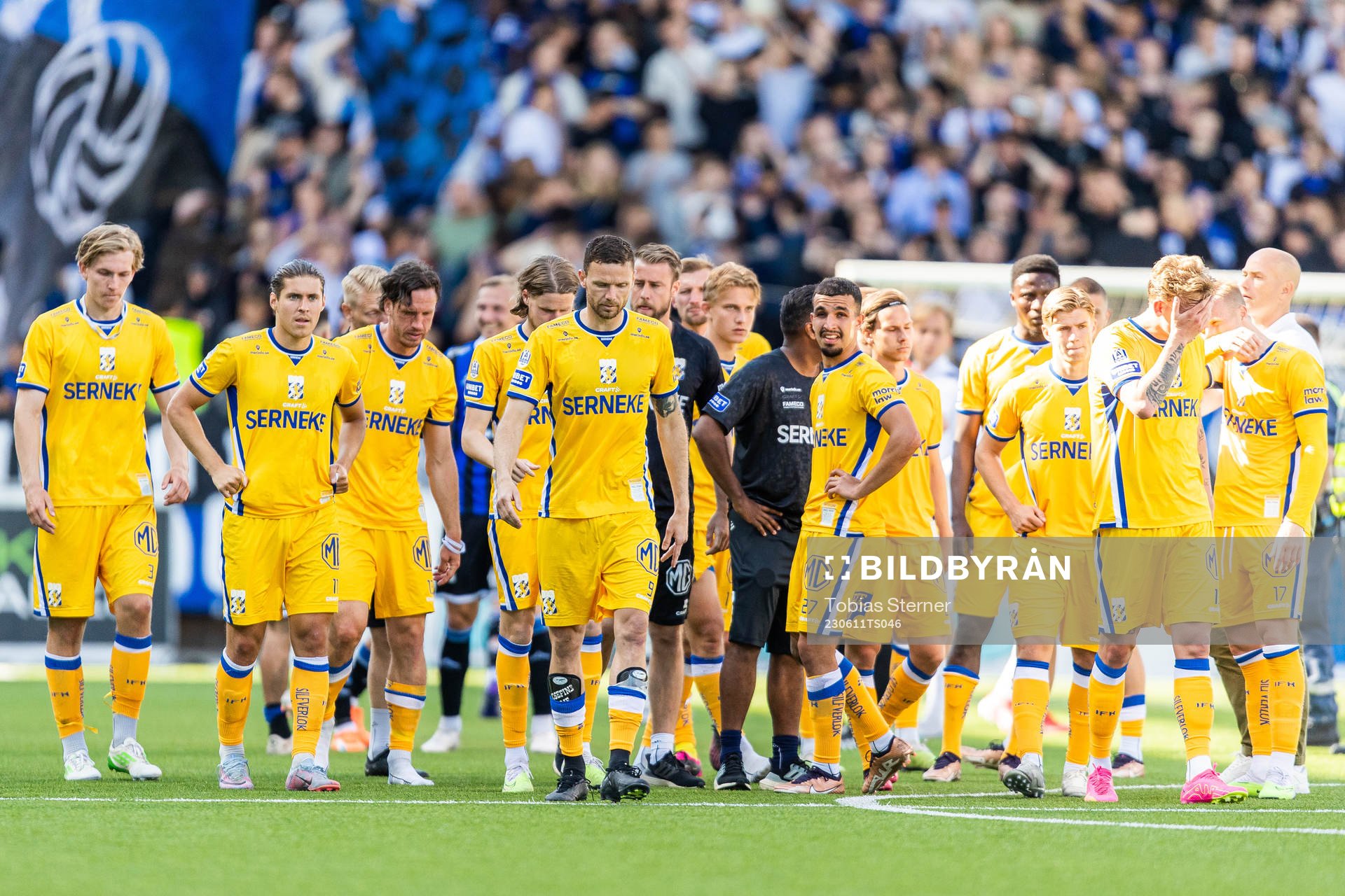 IFK Göteborgs Marcus Berg och lagkamrater deppar