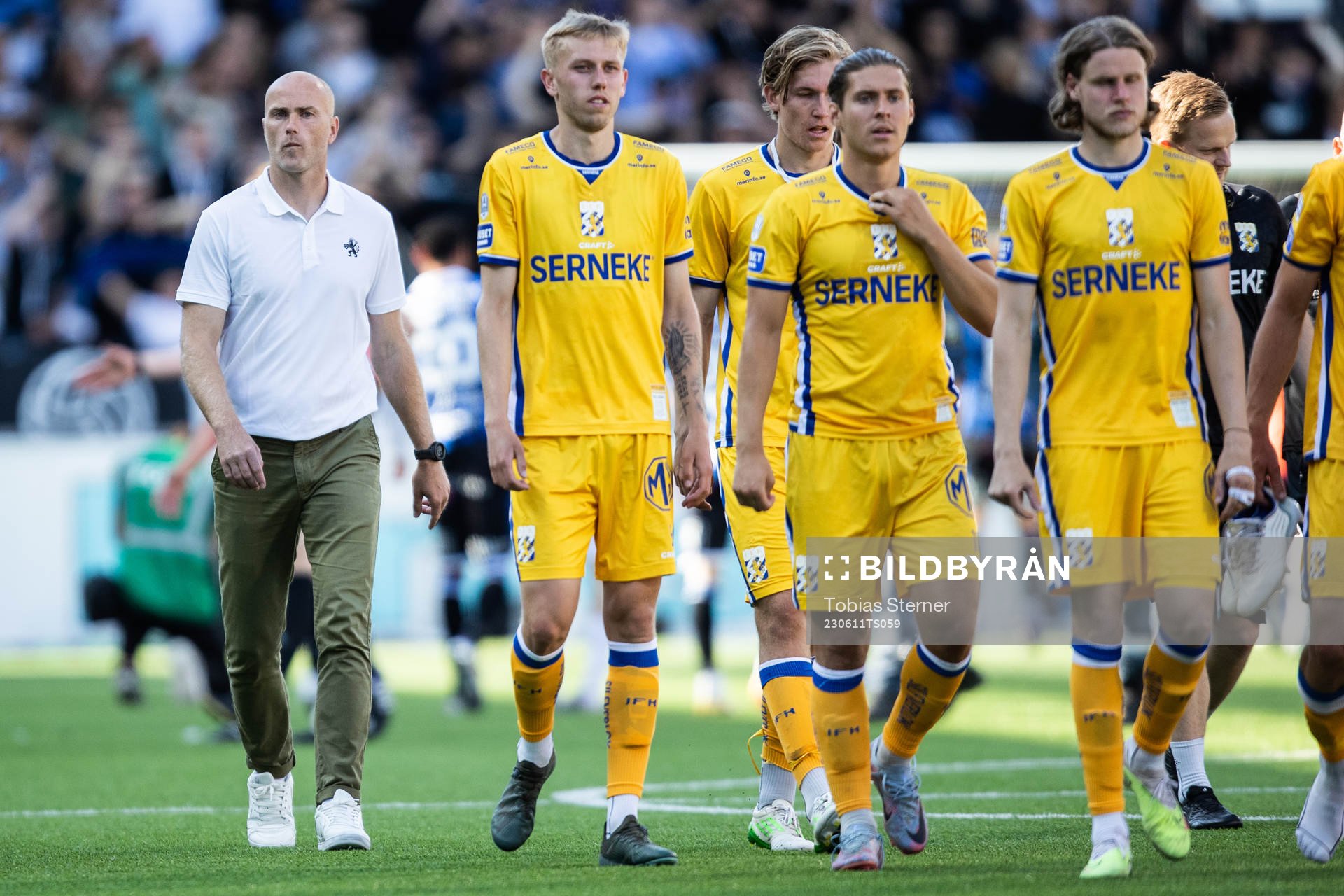 IFK Göteborgs tränare Jens Berthel Askou deppar