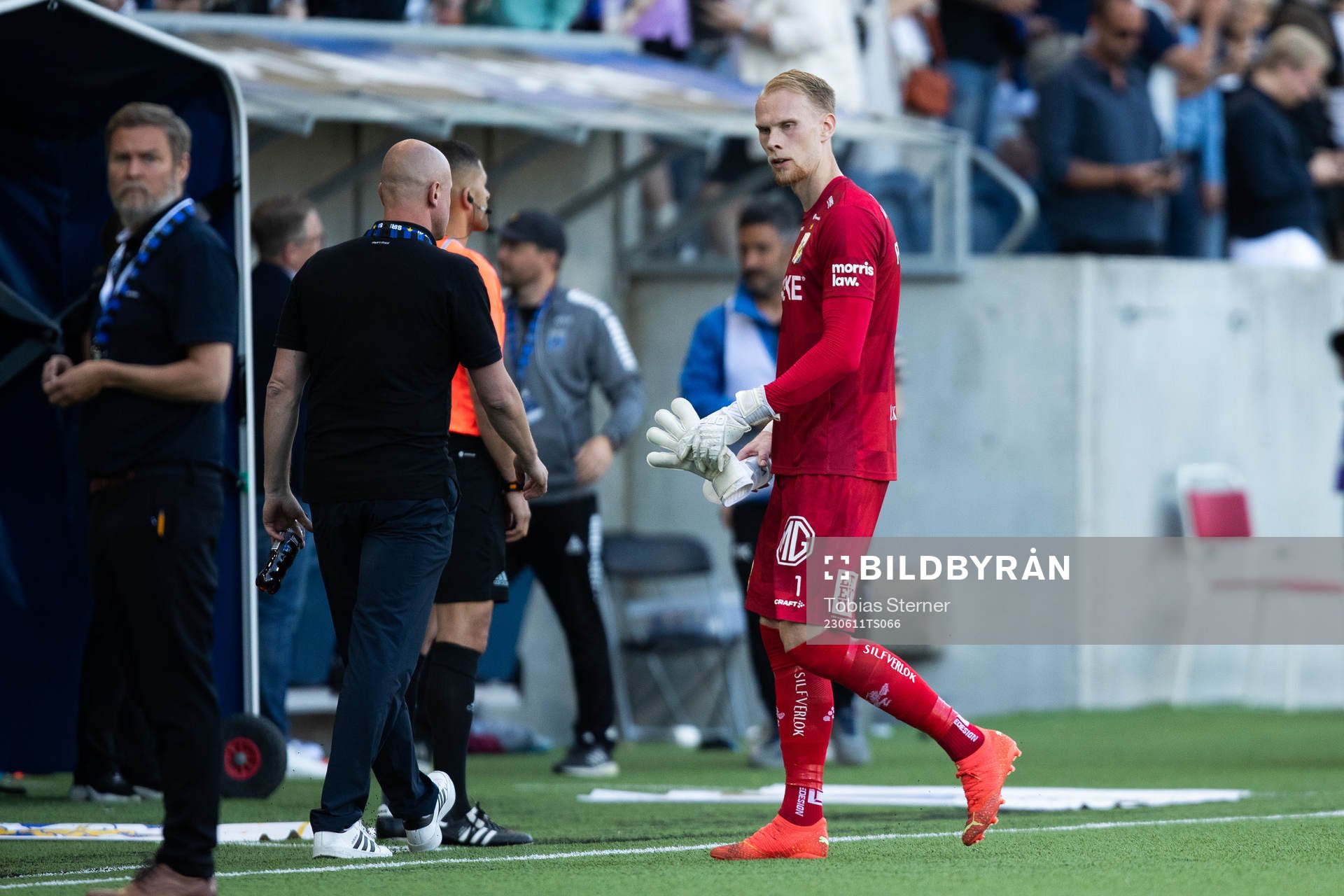IFK Göteborgs målvakt Pontus Dahlberg deppar