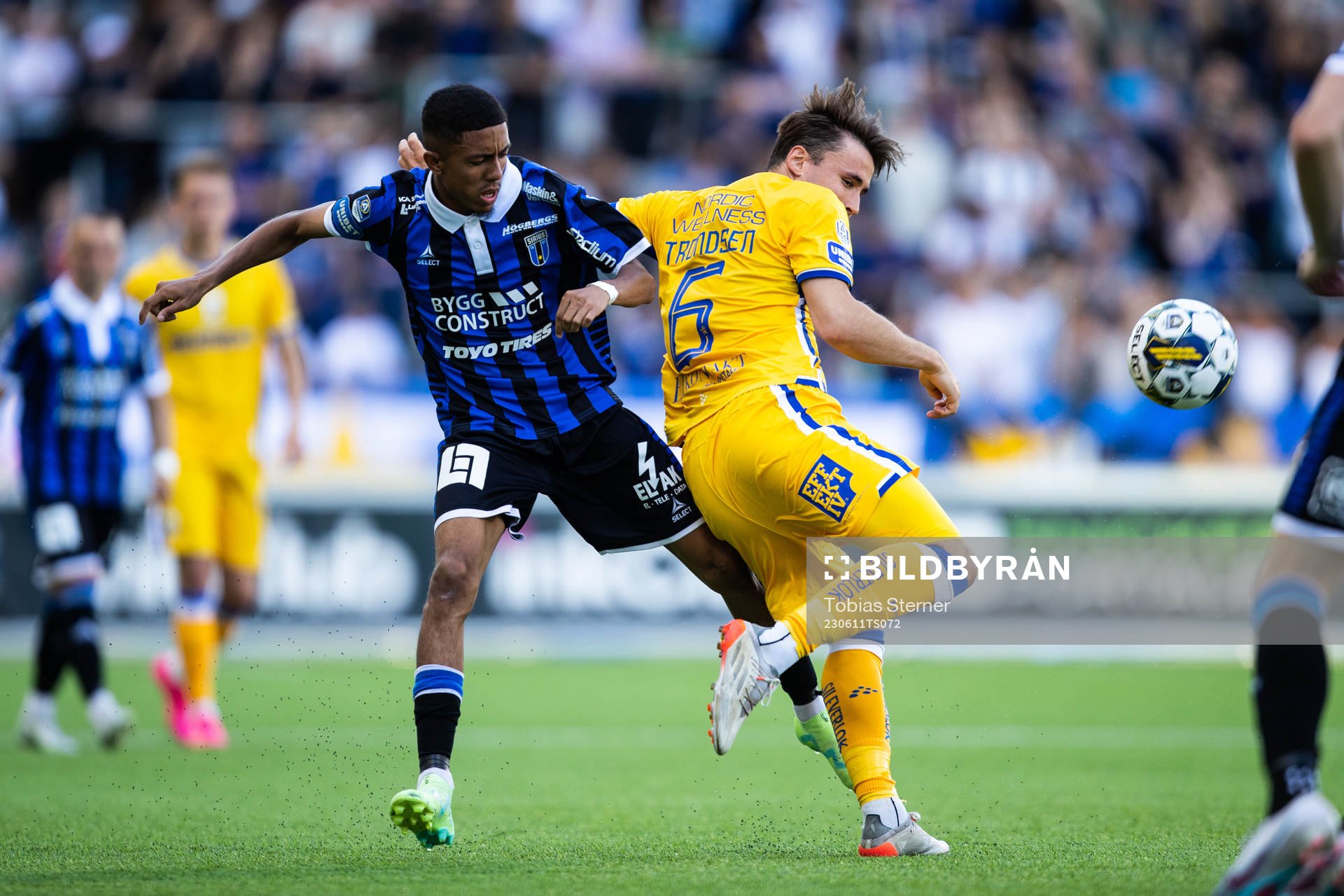 Sirius Tashreeq Matthews och IFK Göteborgs Anders Trondsen