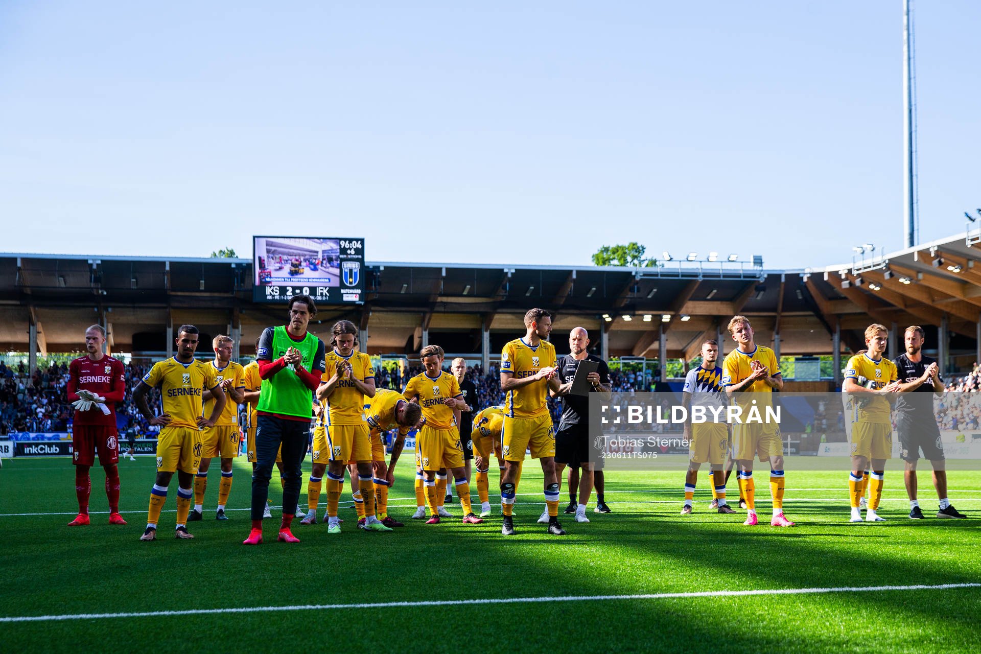 IFK Göteborgs spelare deppar