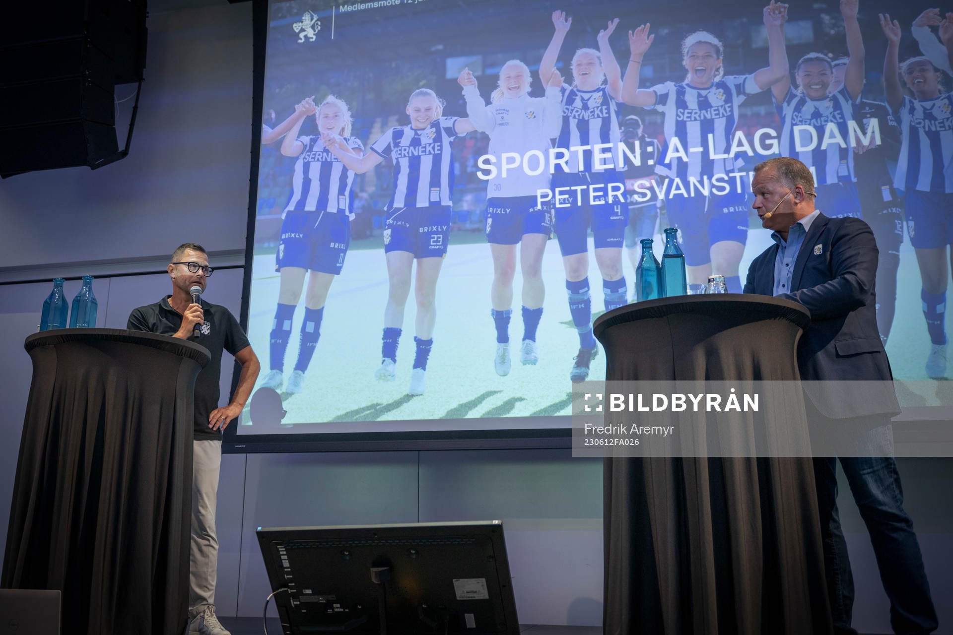 IFK Göteborgs Damlagstränare Peter Svanström svarar på