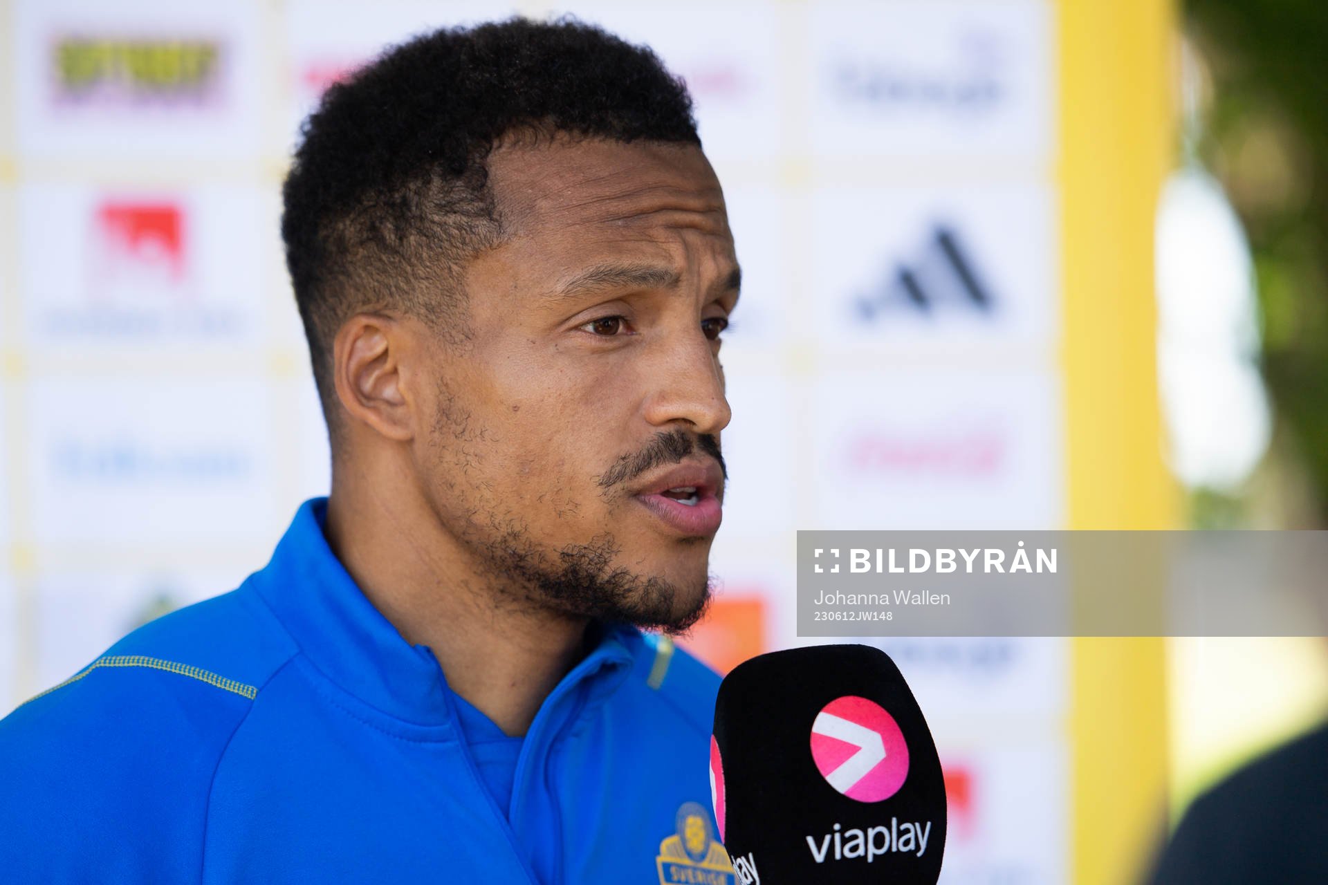 Martin Olsson of the Swedish national football team