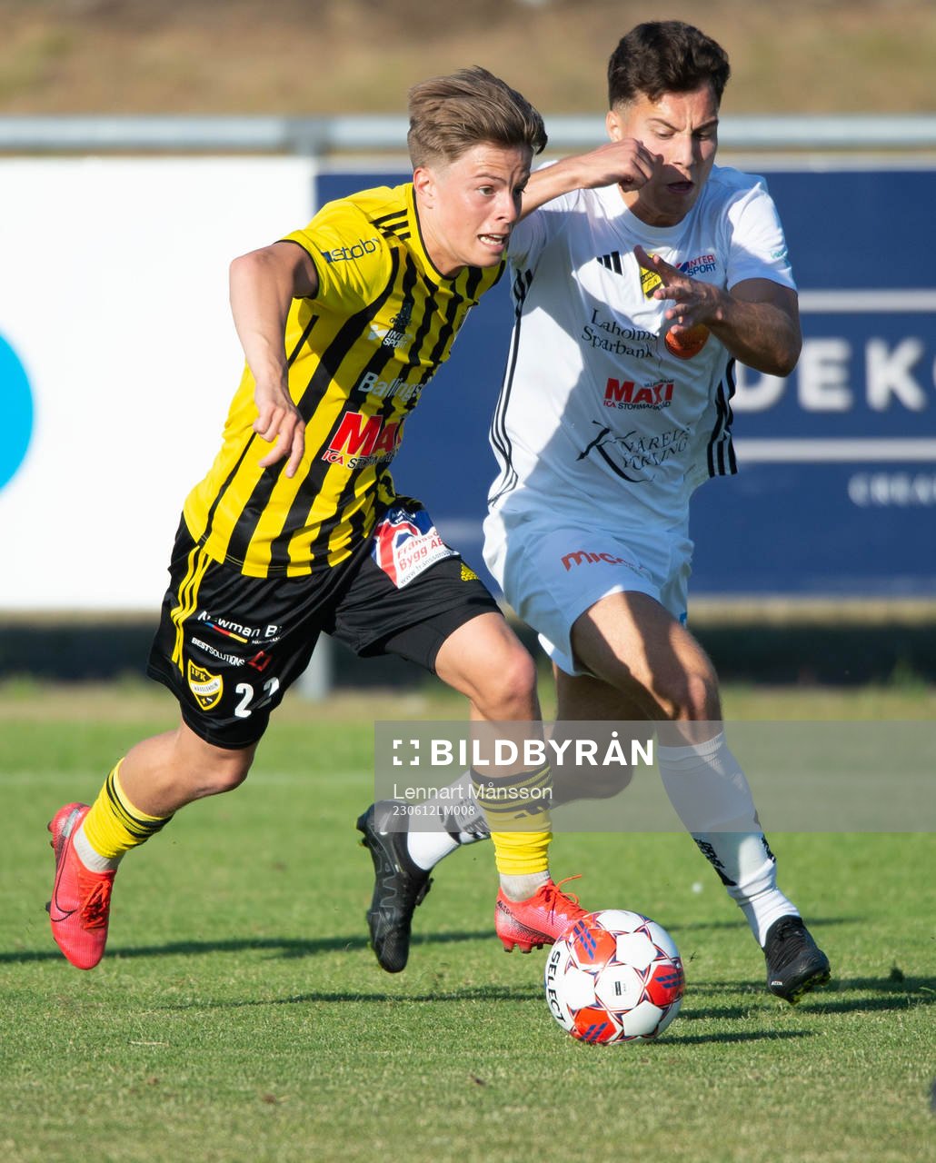 IFK Hässleholms Jussi Tikkanen i matchen i Svenska Cupen