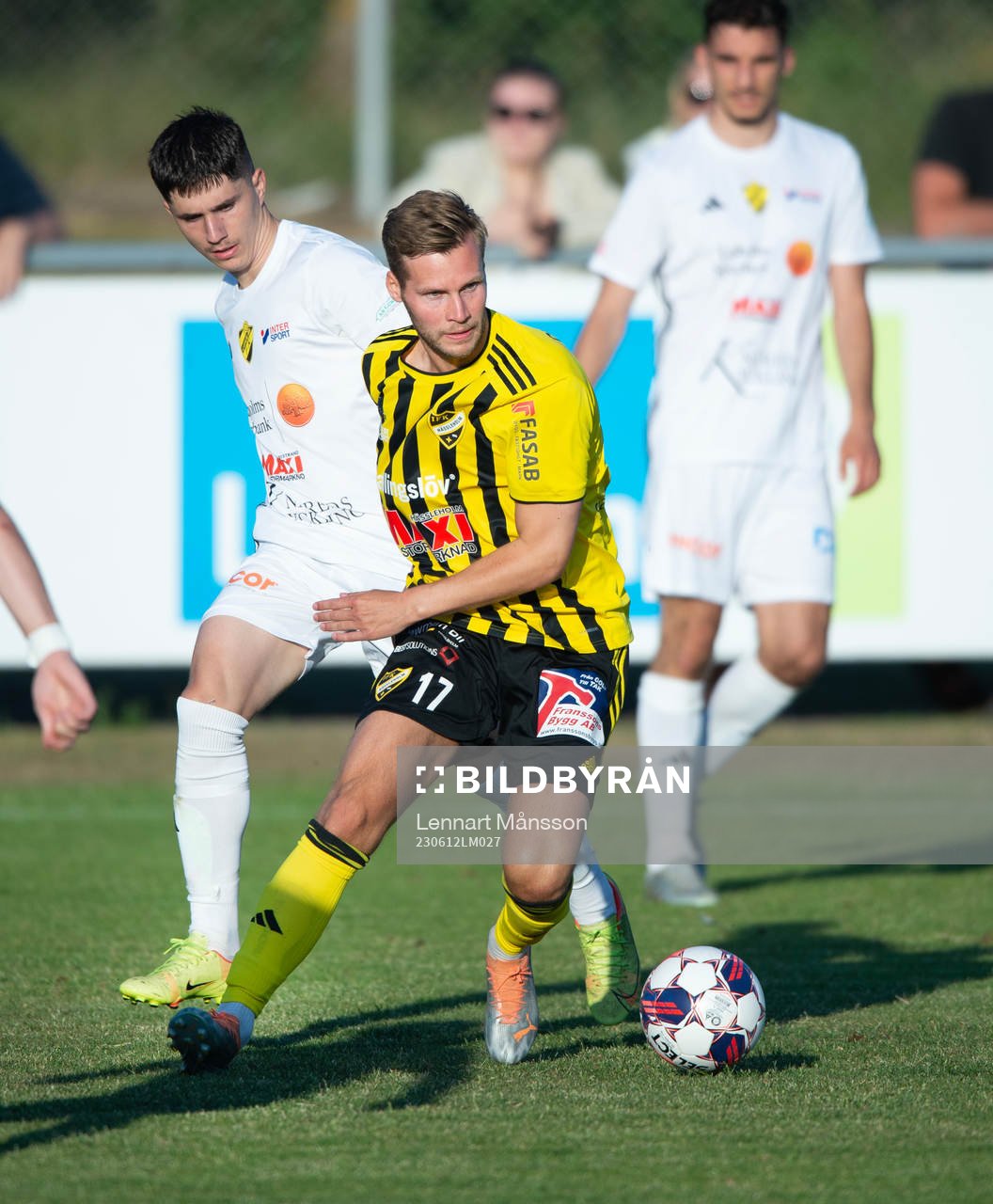 IFK Hässleholms Marcus Thuvesson i matchen i Svenska Cupen