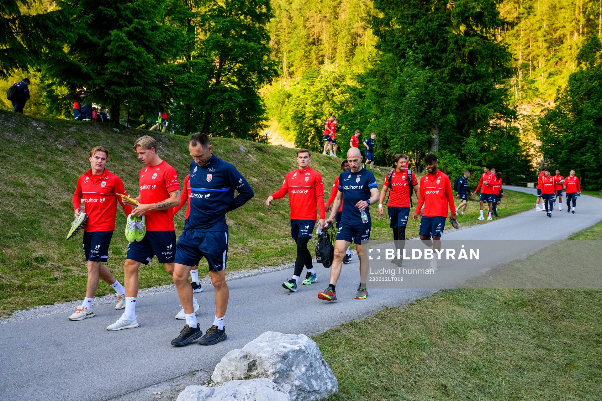 Players of the Norwegian Under-21 national football team